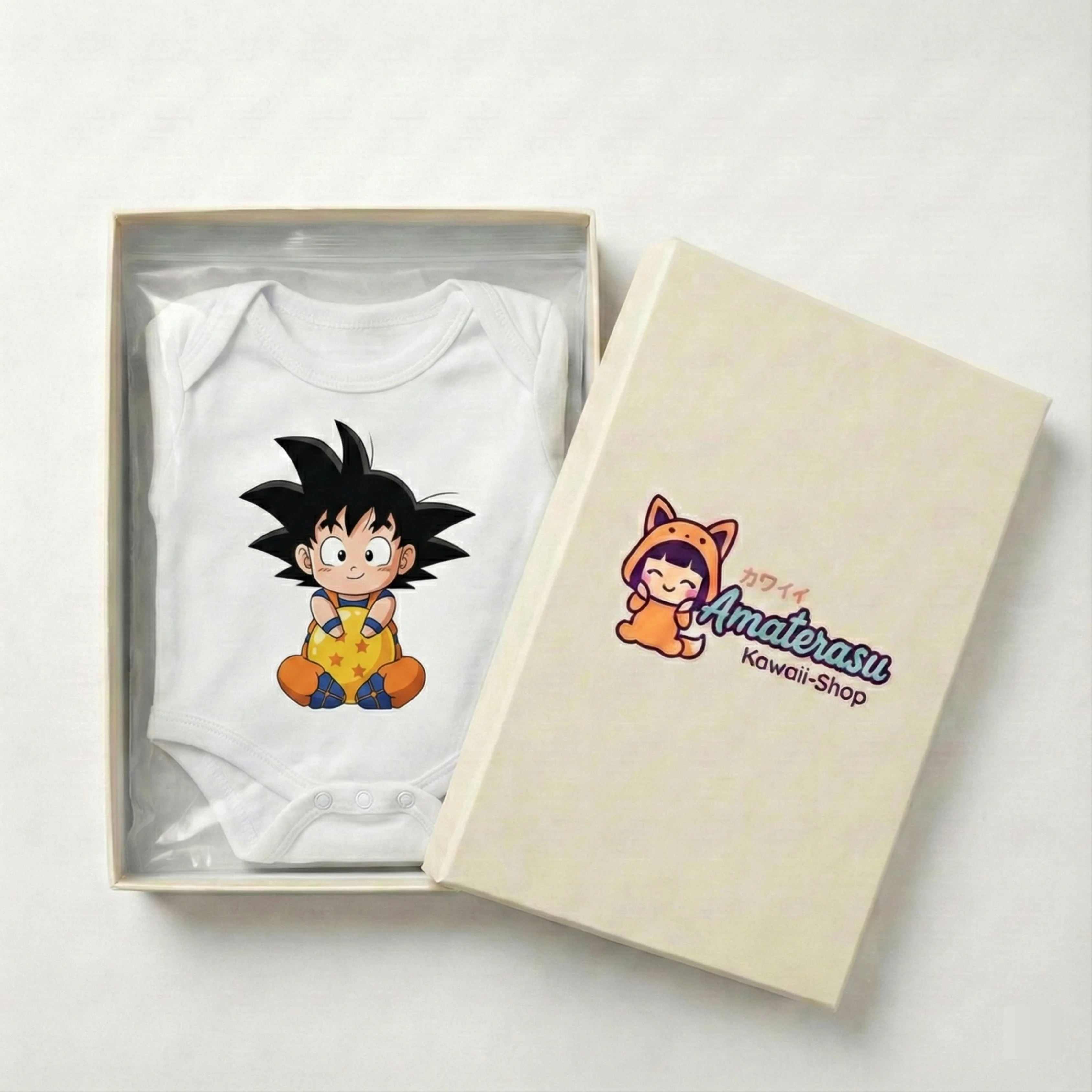 AMA™ Сhibi Goku Kids Bodysuit - Image 3