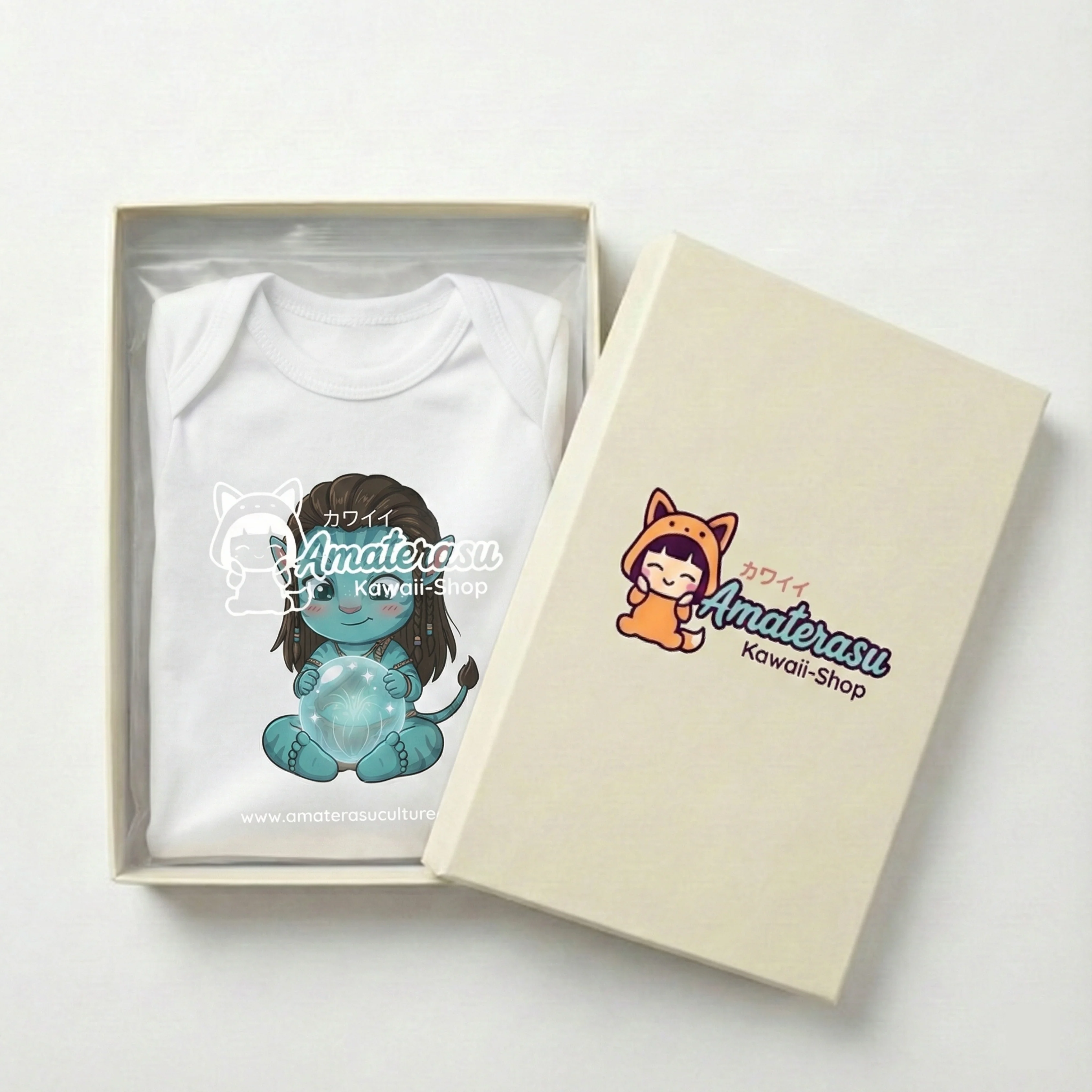 AMA™ Сhibi Jake Sully Kids Bodysuit - Image 4