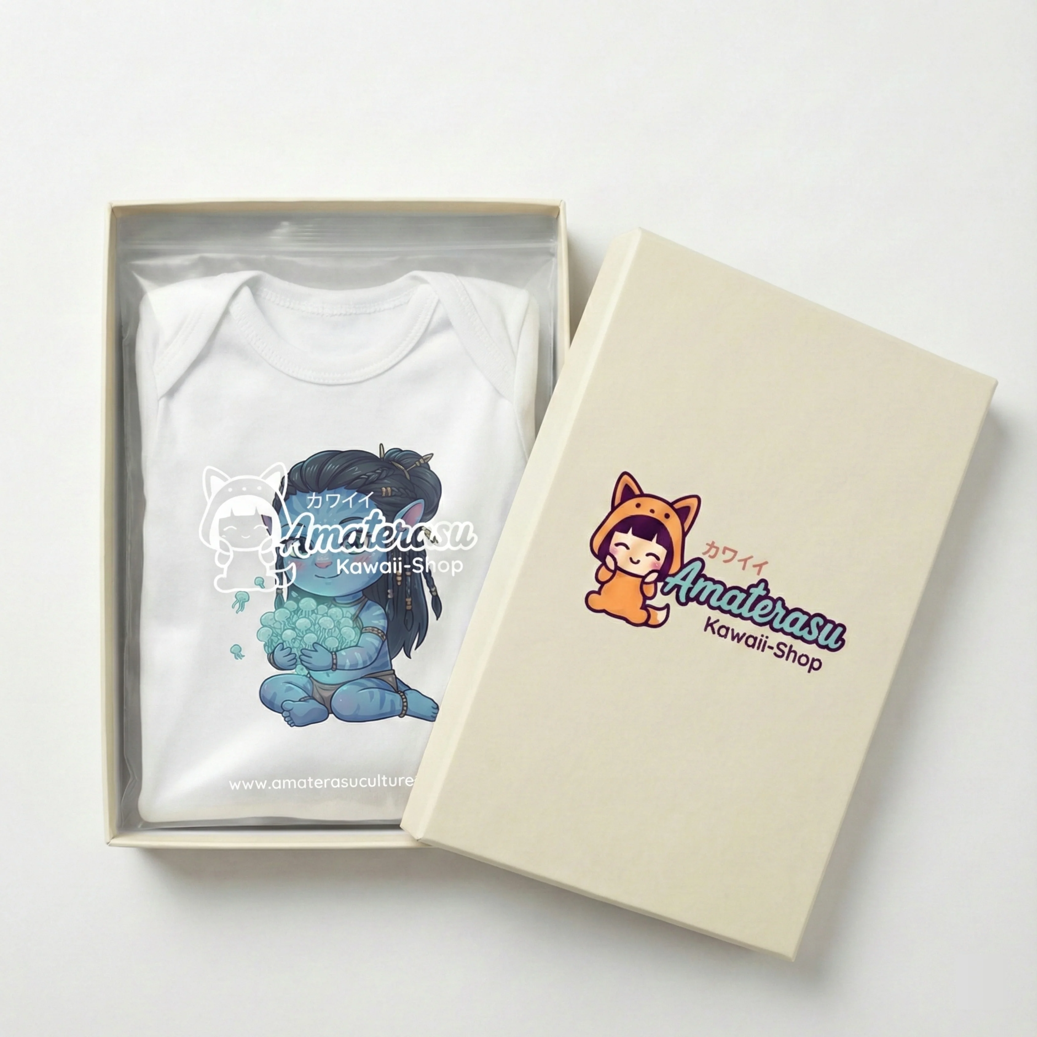 AMA™ Сhibi Neytiri Kids Bodysuit - Image 4