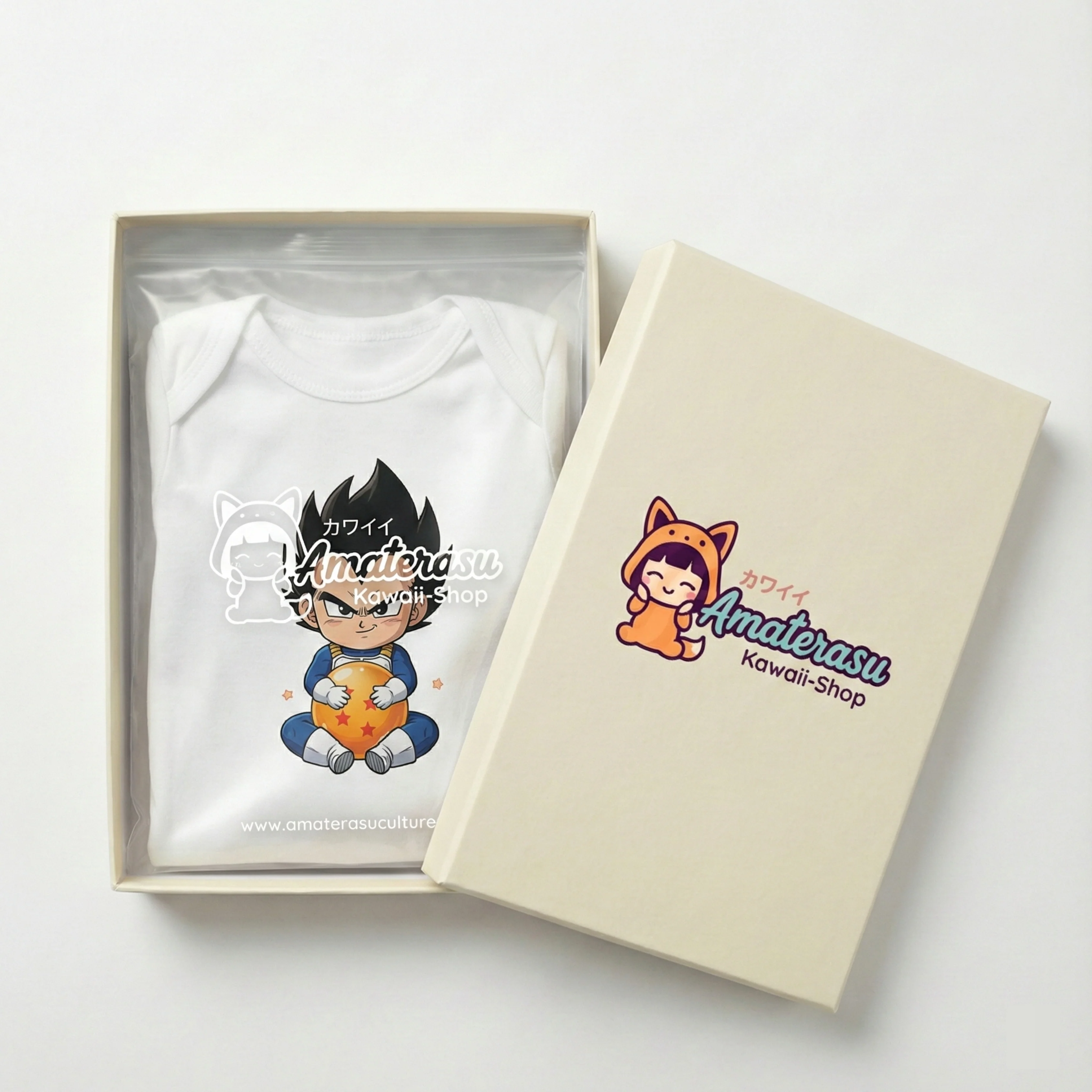 AMA™ Сhibi Vegeta Kids Bodysuit - Image 4