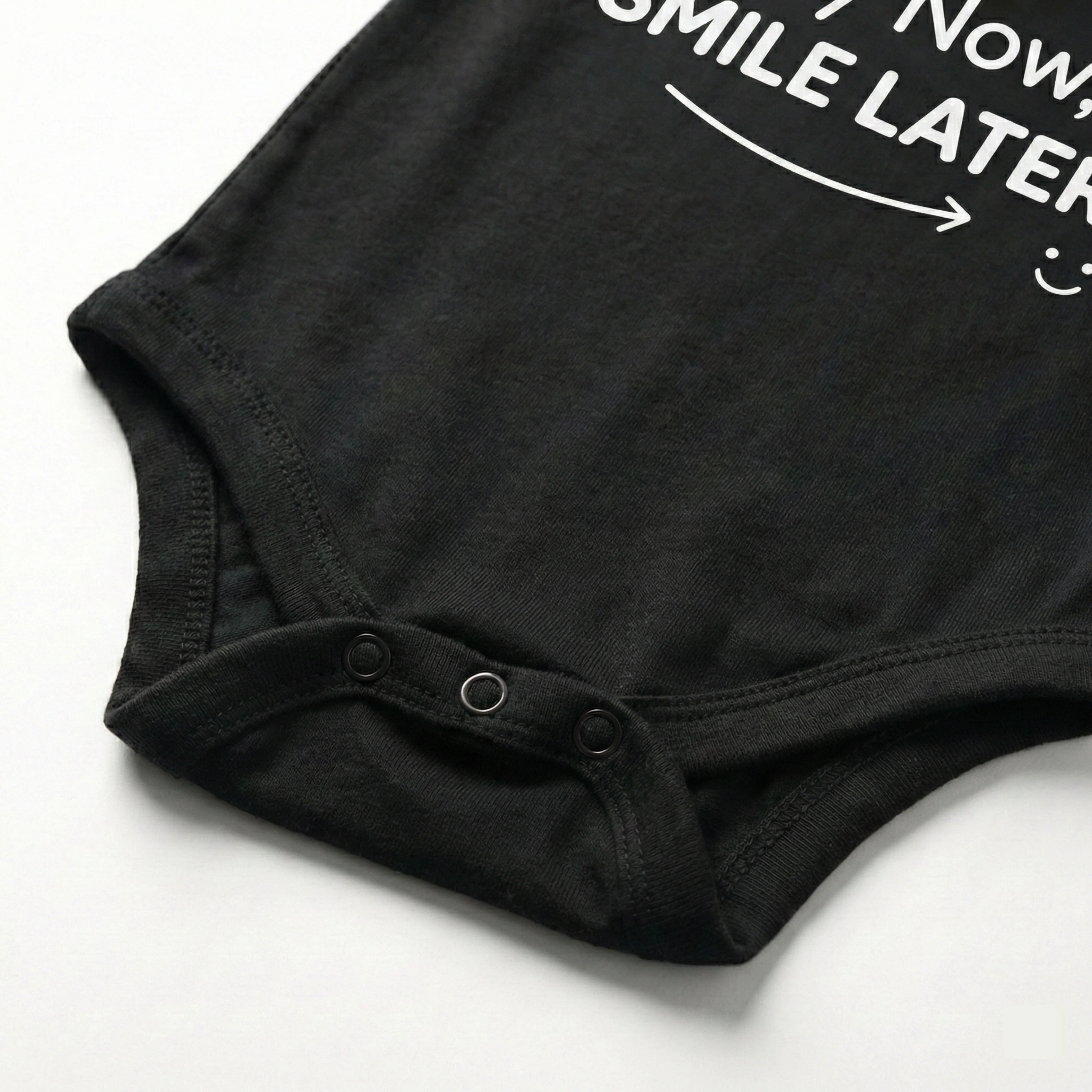 AMA™ "Cry Now, Smile Later" – Funny Baby Bodysuit - Image 10