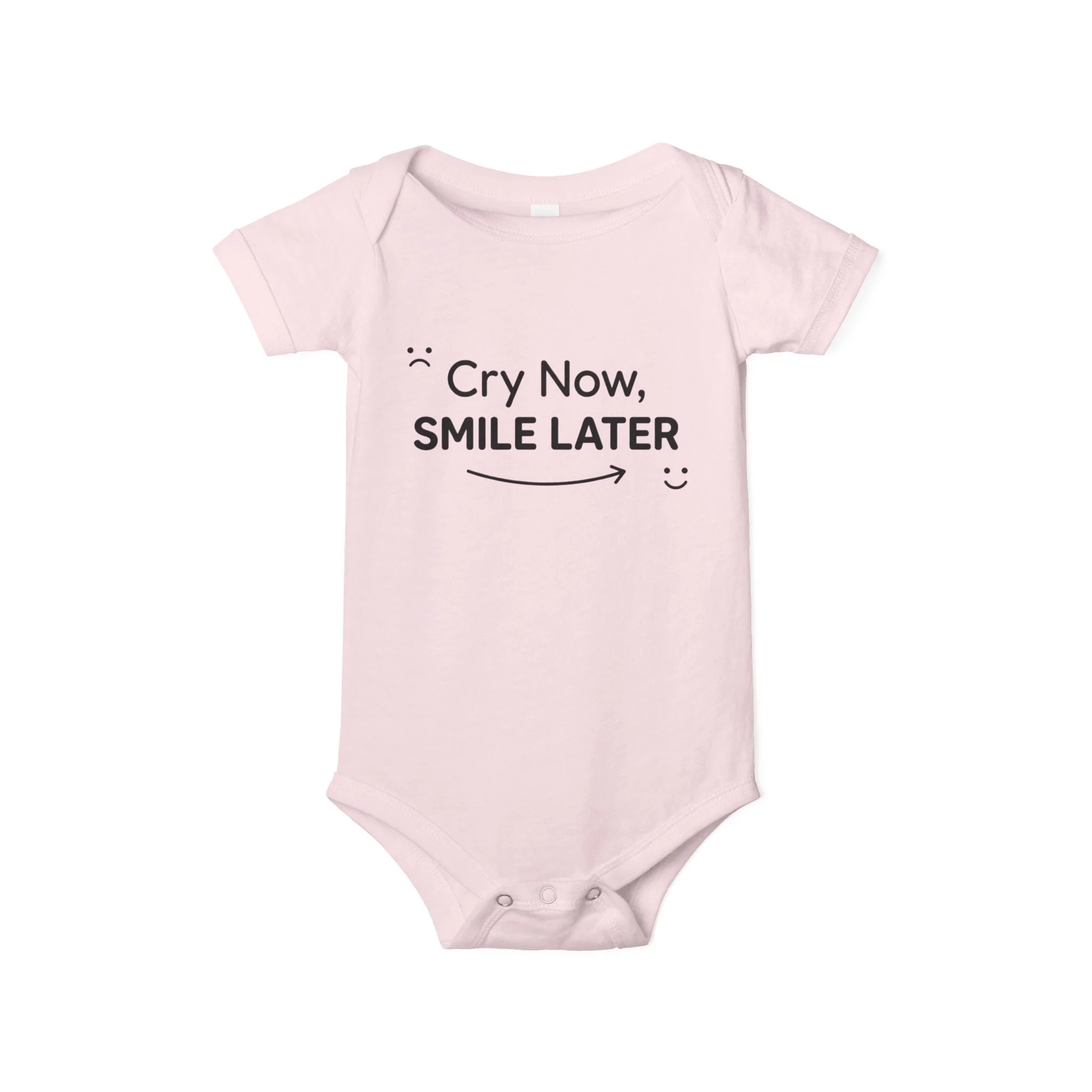 AMA™ "Cry Now, Smile Later" – Funny Baby Bodysuit - Image 12