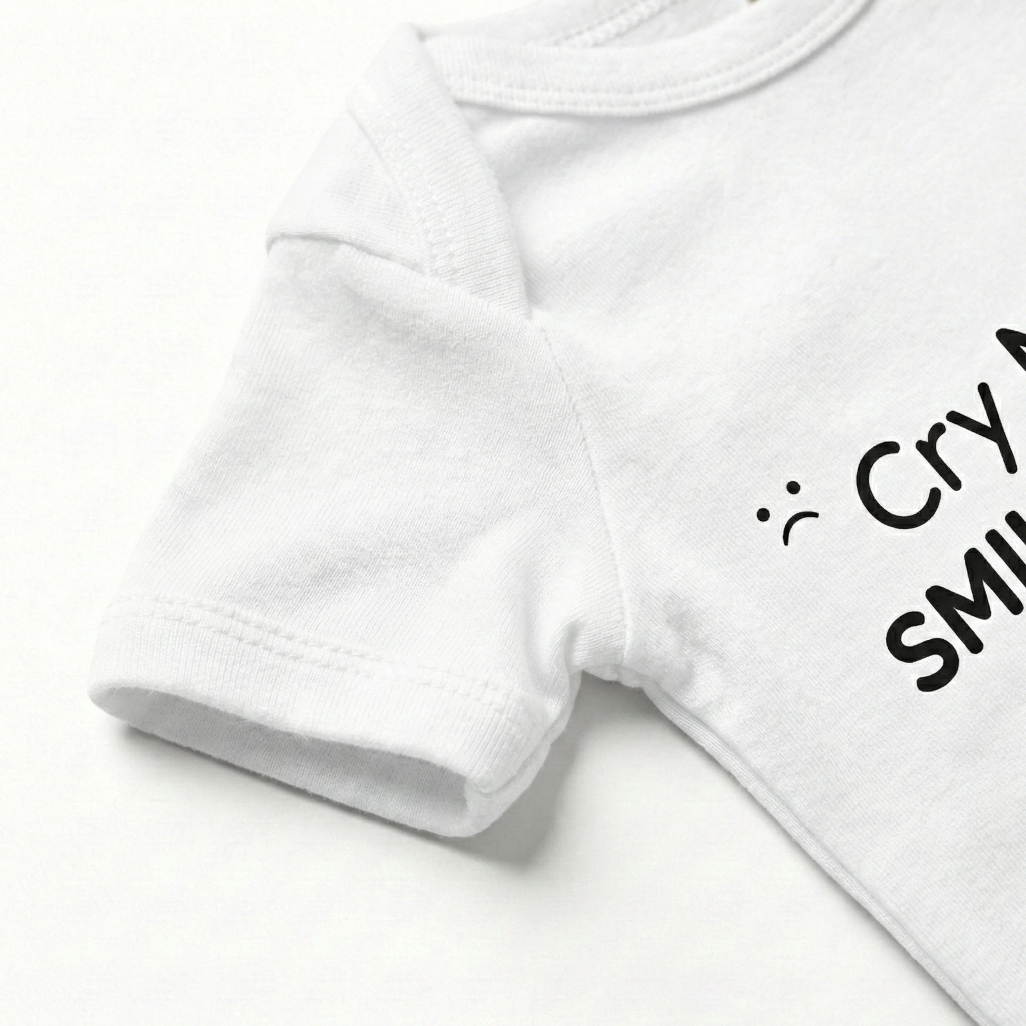 AMA™ "Cry Now, Smile Later" – Funny Baby Bodysuit - Image 6