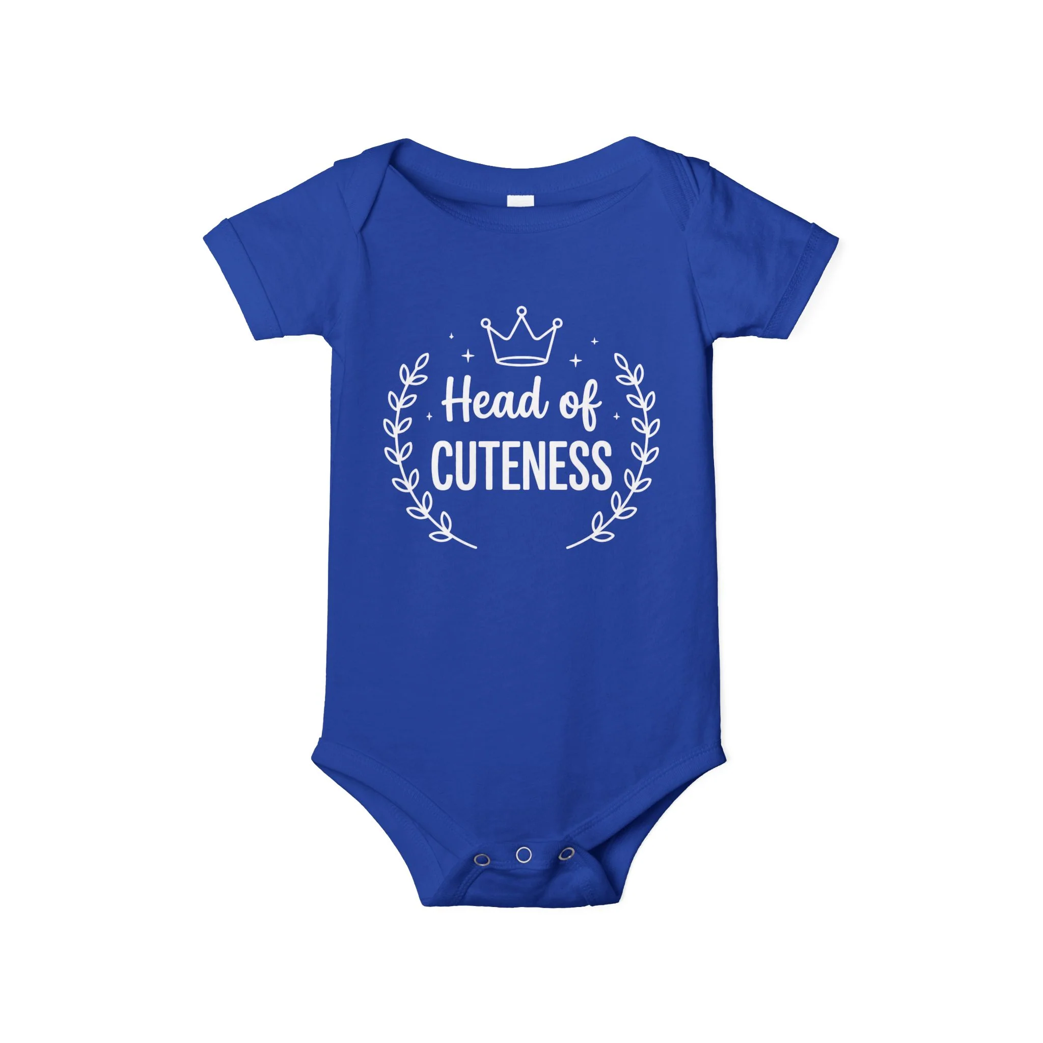 AMA™ "Head of Cuteness" – Funny Baby Bodysuit - Image 11