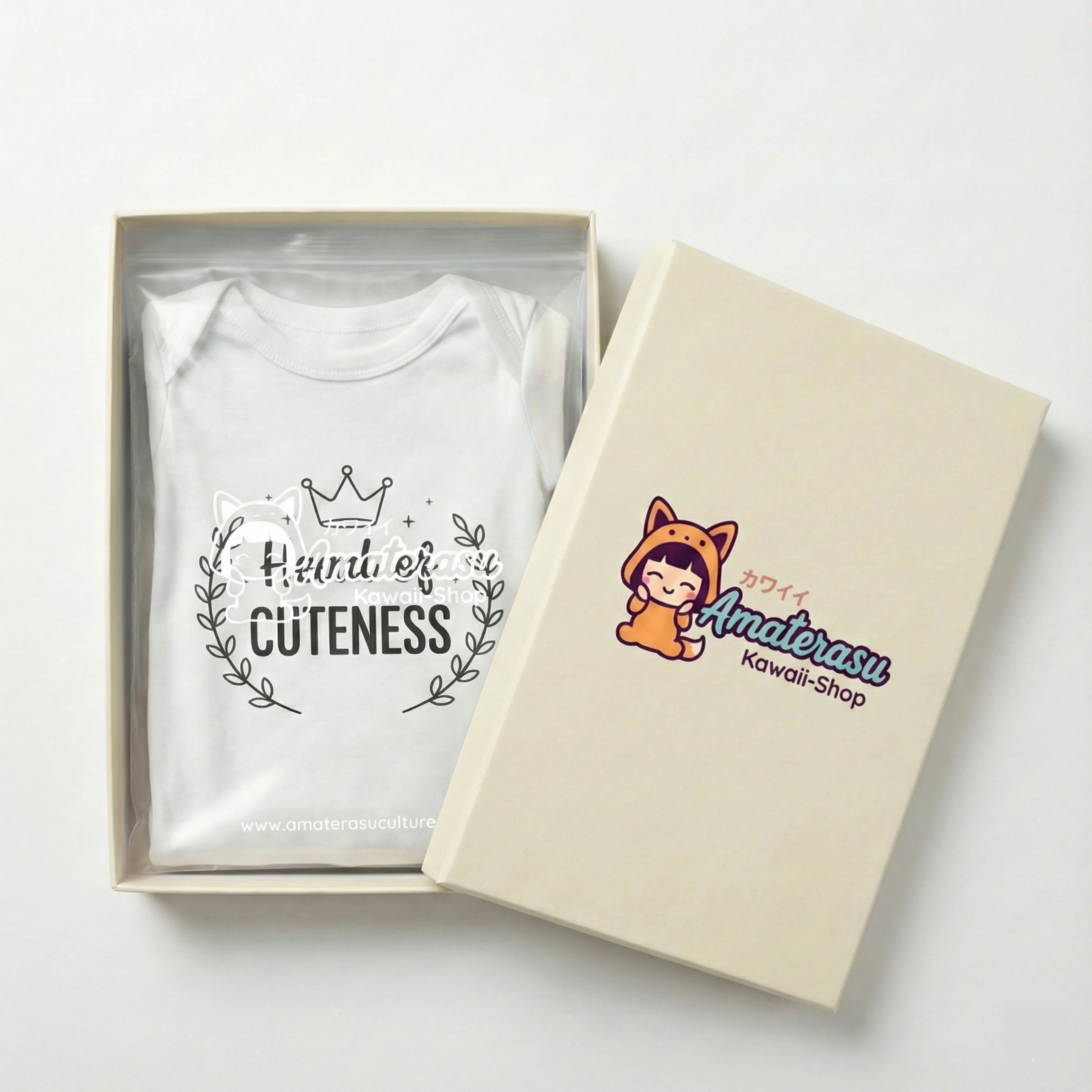 AMA™ "Head of Cuteness" – Funny Baby Bodysuit - Image 4