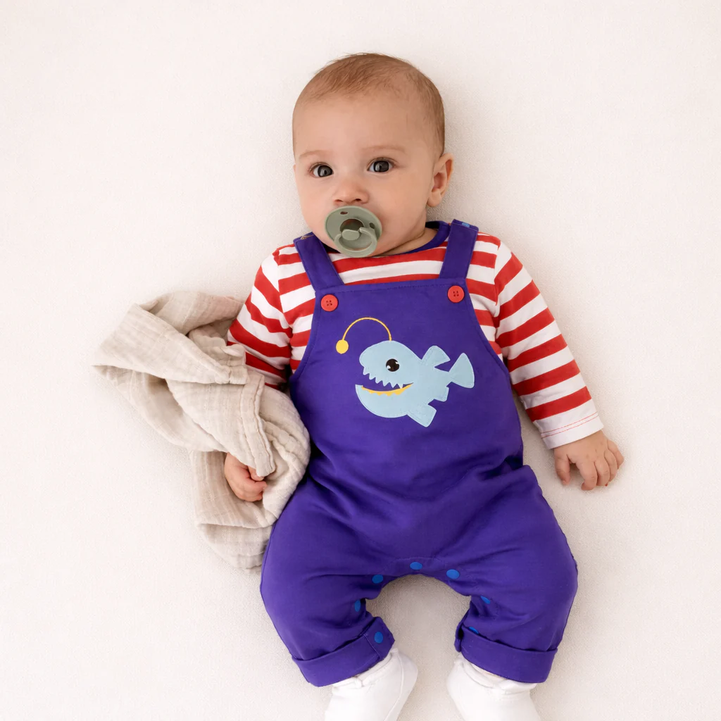 AMA™ Little Anglerfish Kids Onesie - Image 2