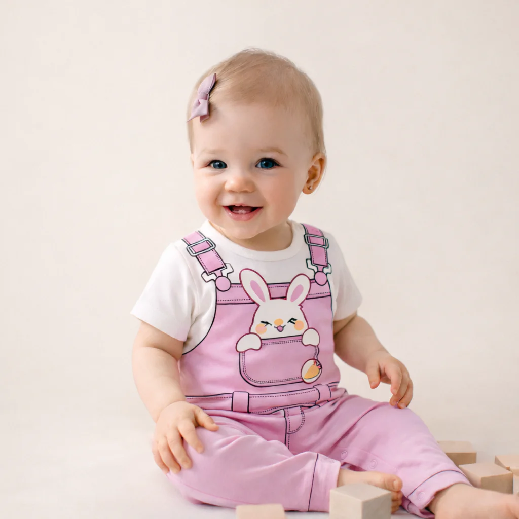 AMA™ Little Bunny Kids Onesie - Image 2