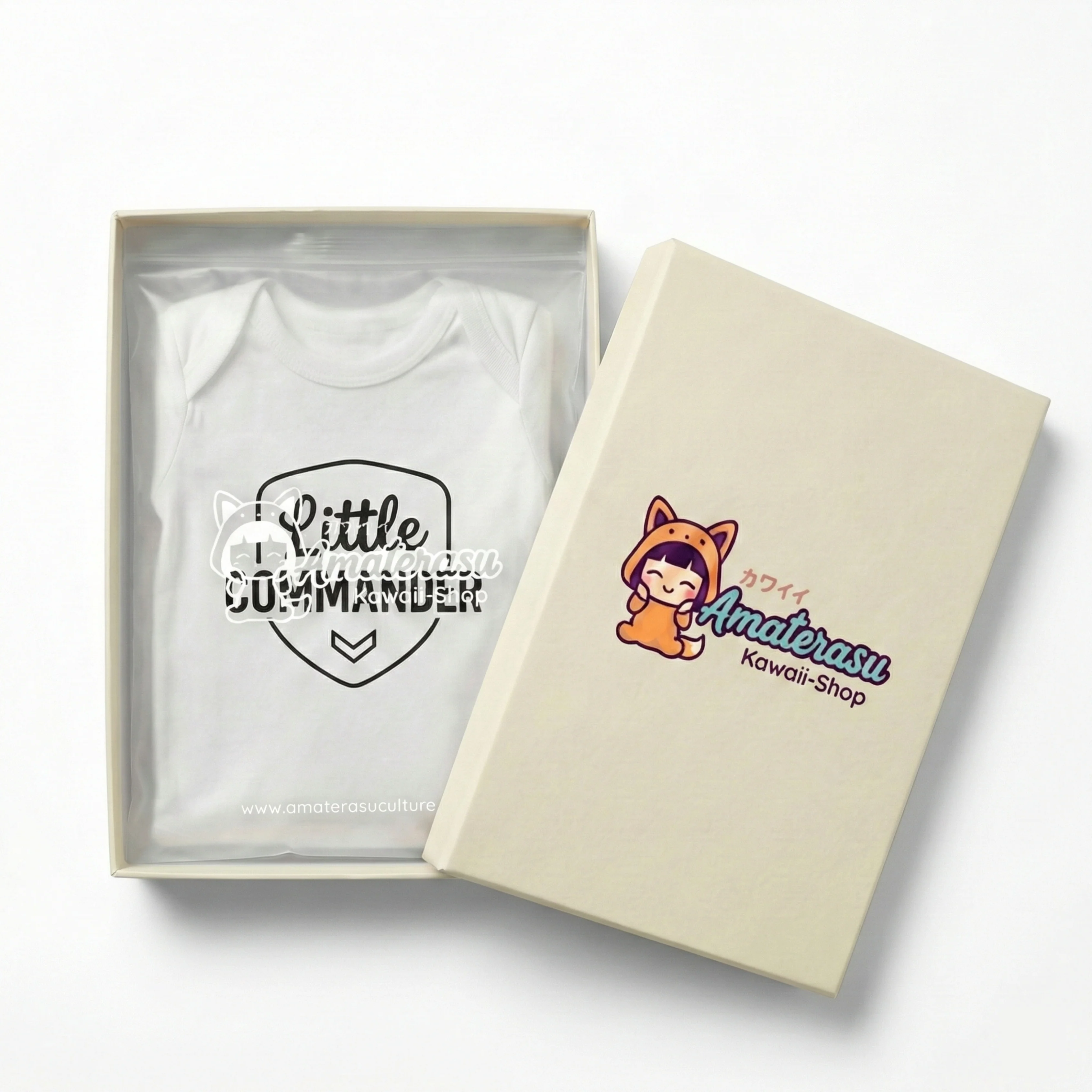 AMA™ "Little Commander" – Funny Baby Bodysuit - Image 4