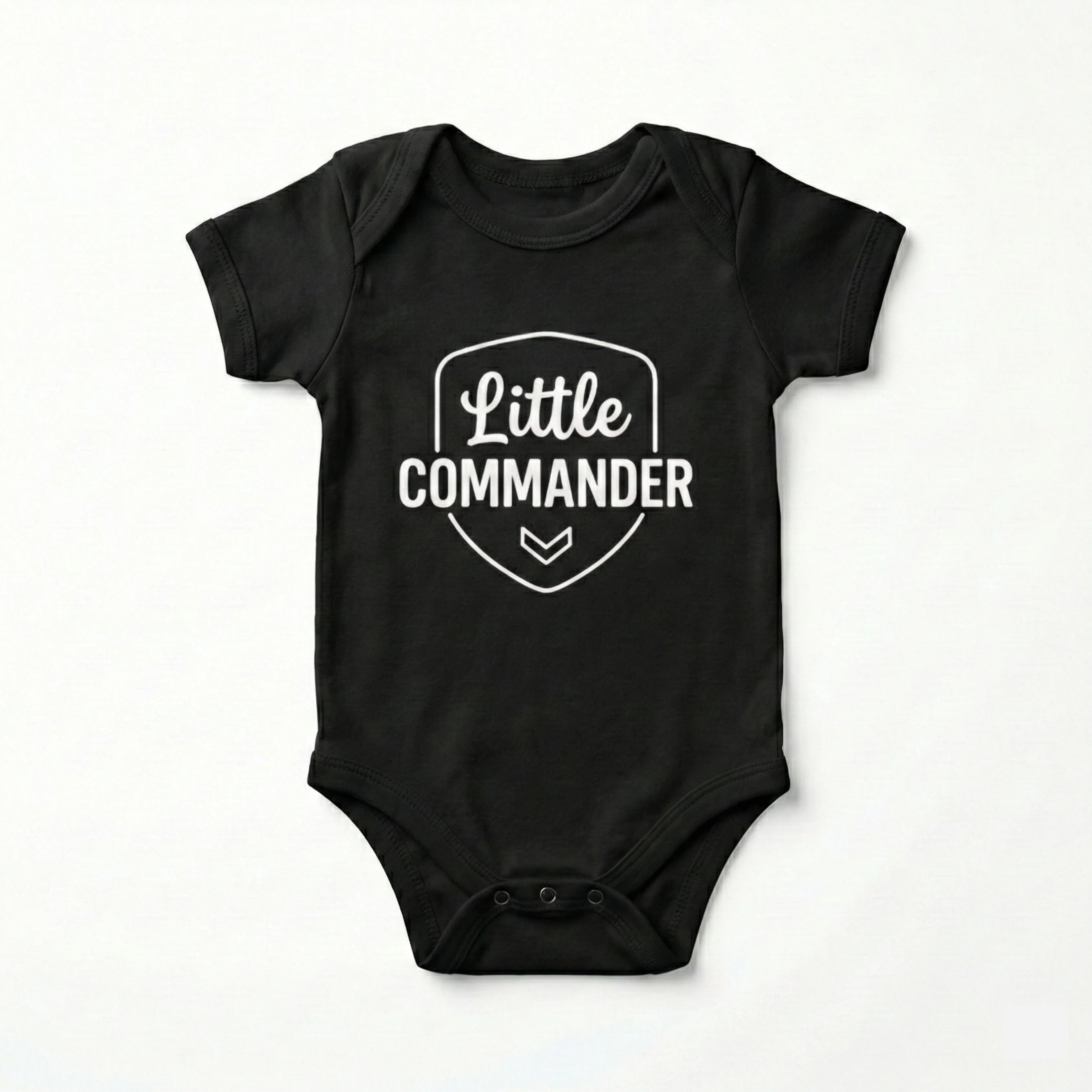 AMA™ "Little Commander" – Funny Baby Bodysuit - Image 8
