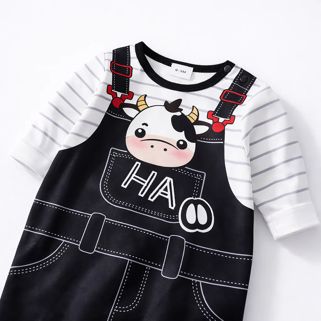 AMA™ Little Cow Kids Onesie - Image 7