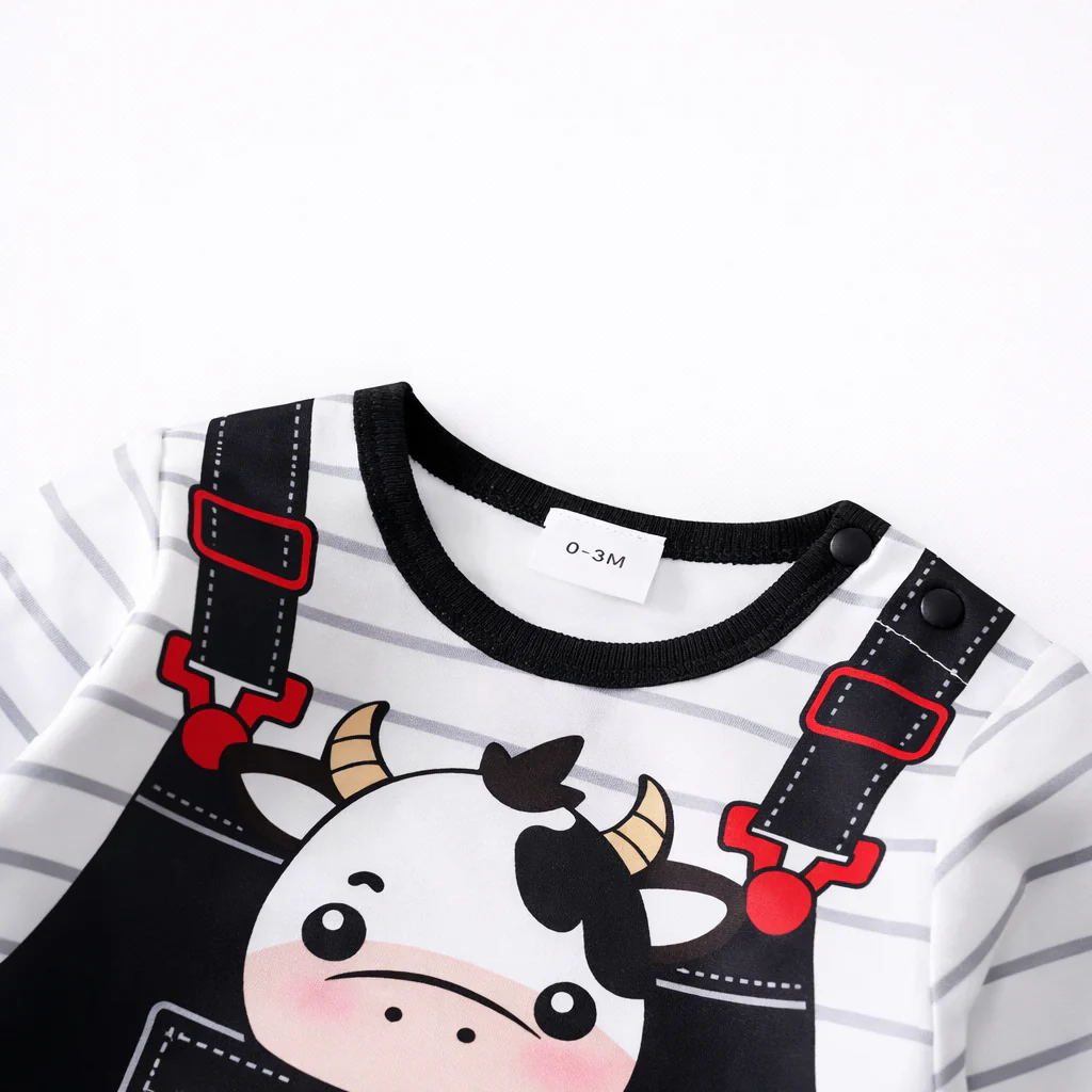AMA™ Little Cow Kids Onesie - Image 8
