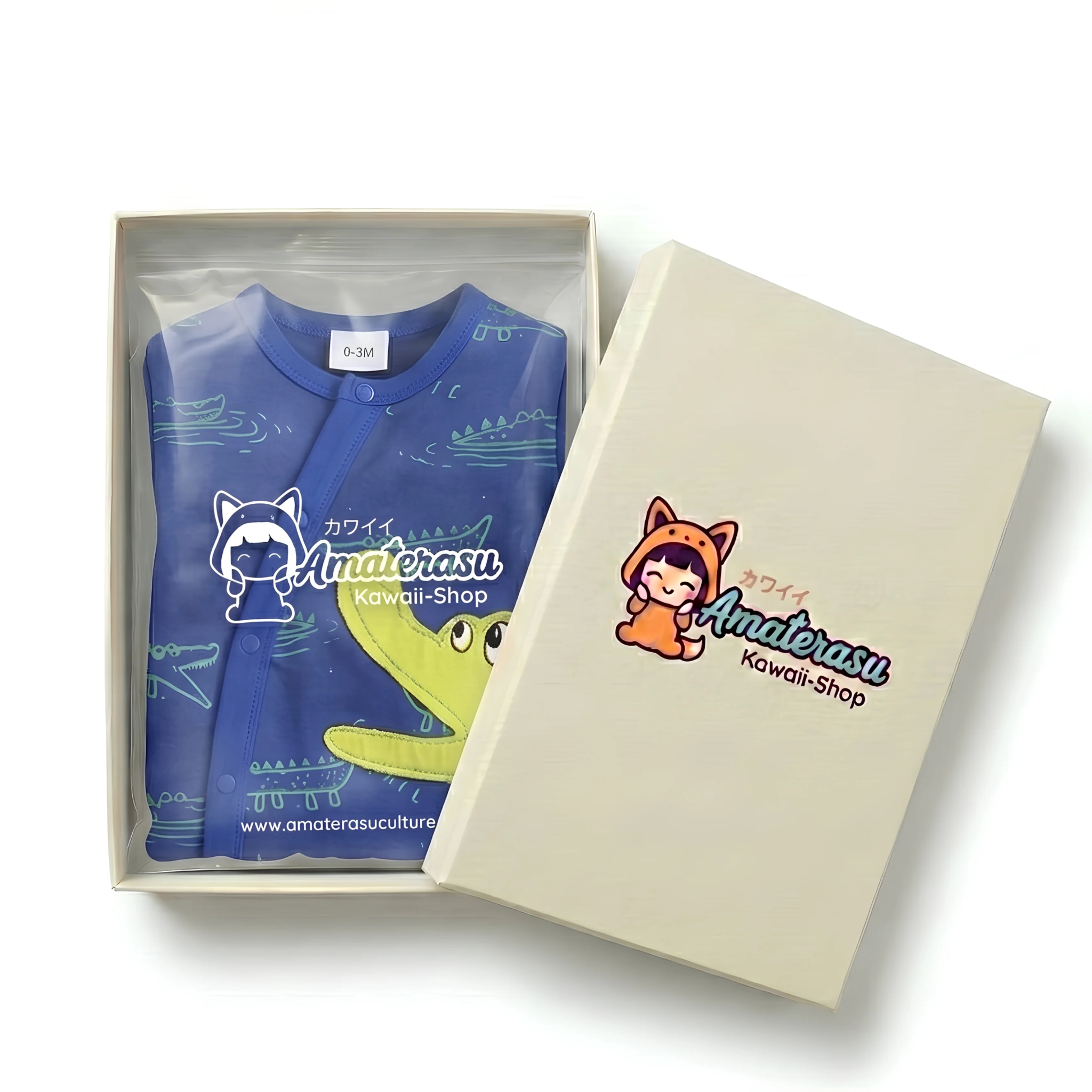 AMA™ Little Crocodile Kids Onesie - Image 3