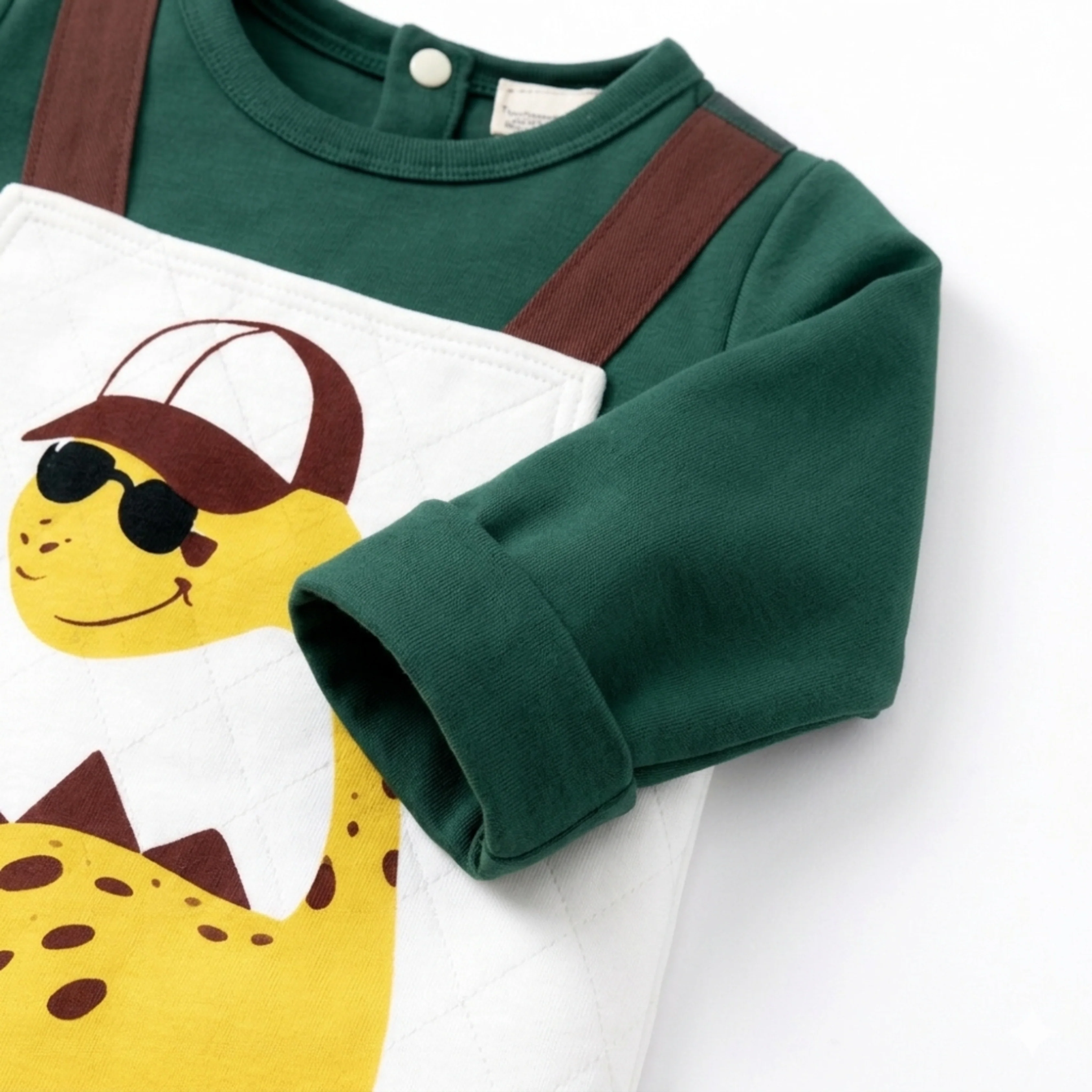 AMA™ Little Dino Explorer Kids Onesie - Image 7