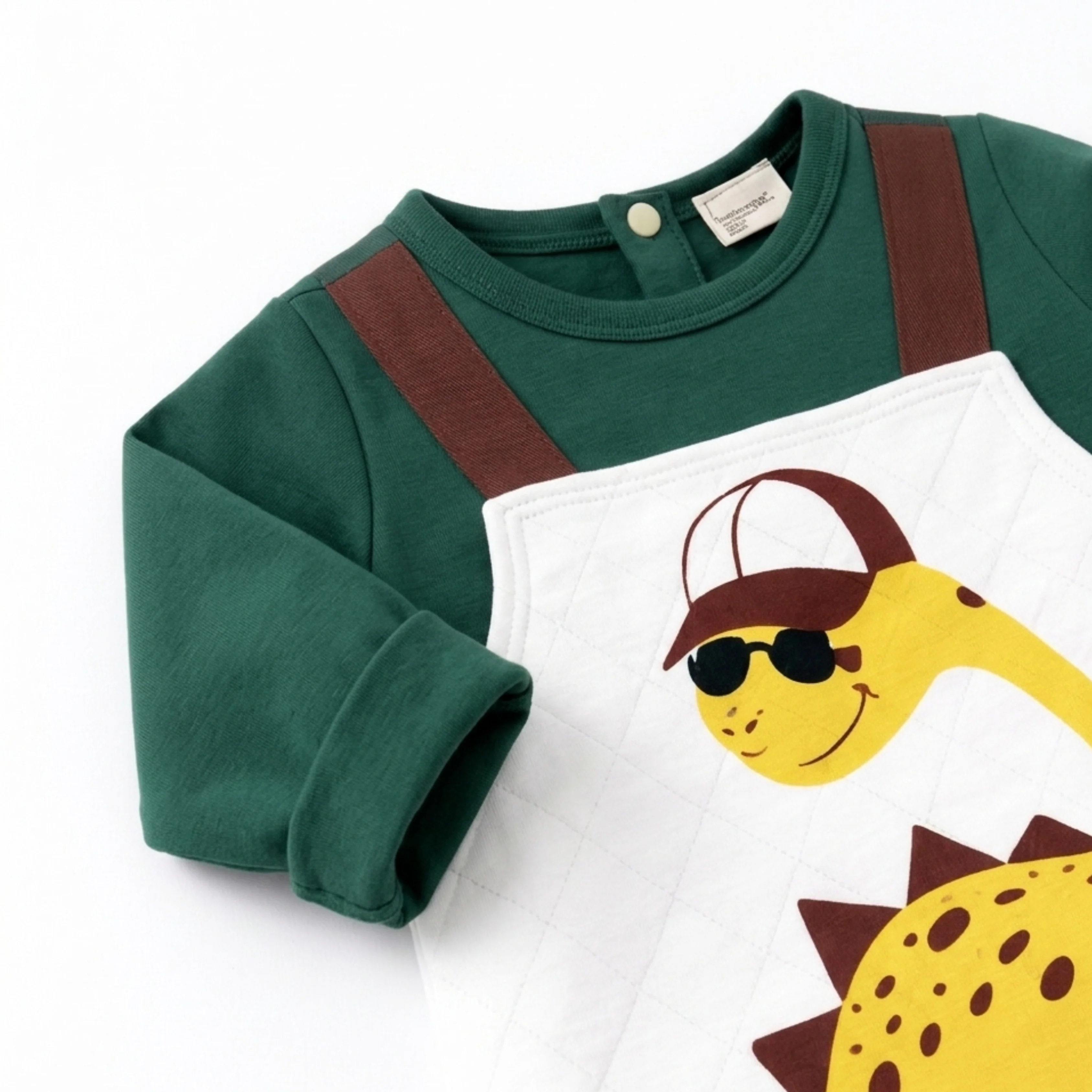 AMA™ Little Dino Explorer Kids Onesie - Image 9