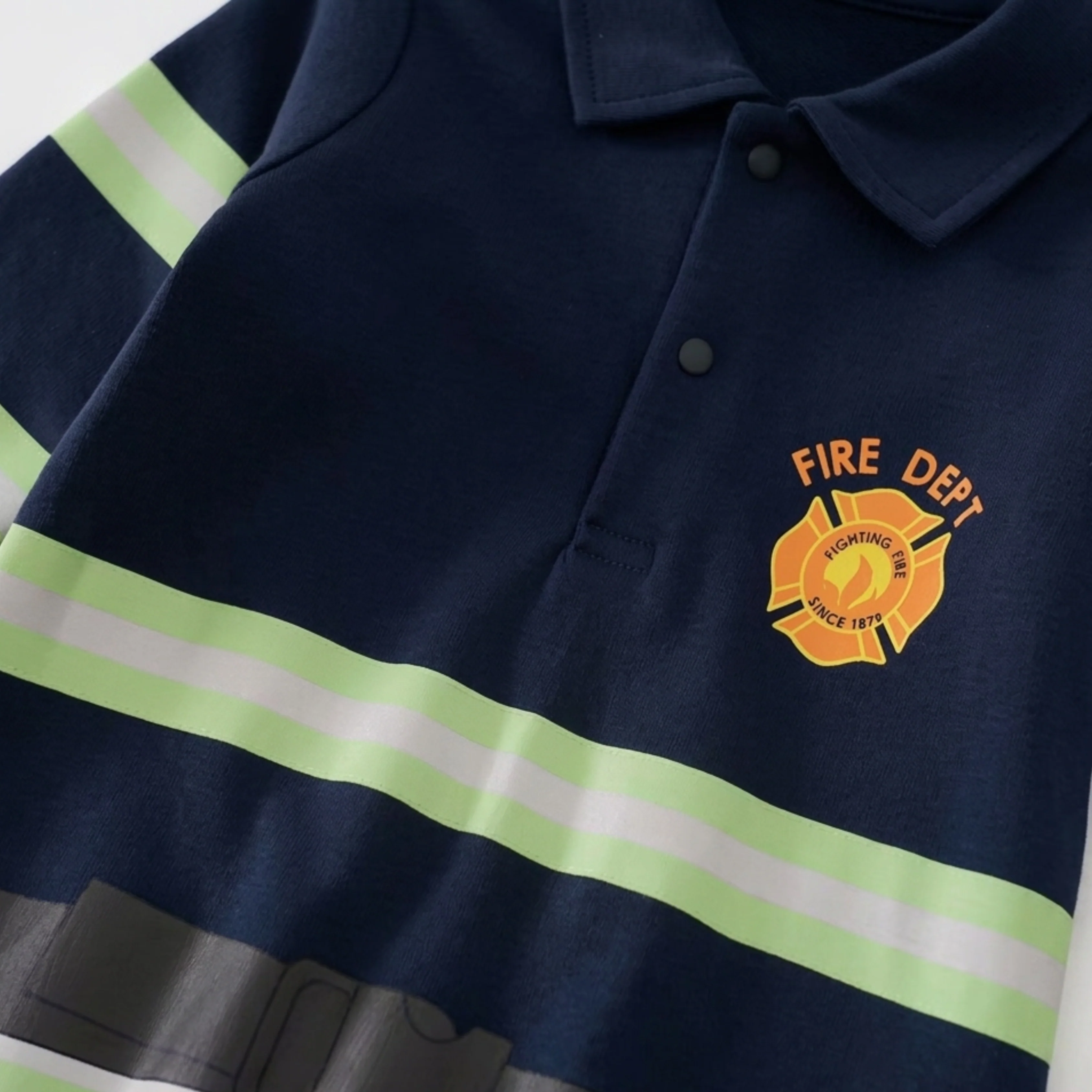AMA™ Little Firefighter Kids Onesie - Image 8