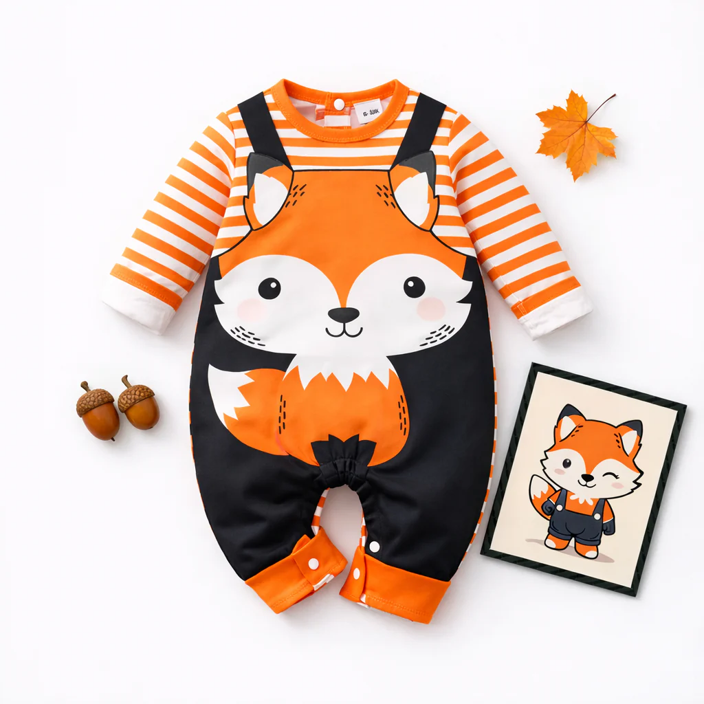 AMA™ Little Fox Kids Onesie