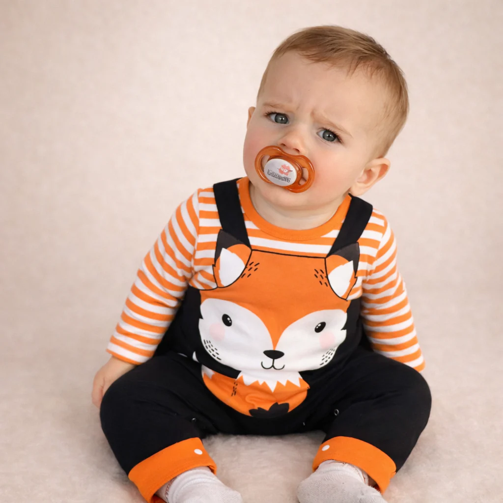 AMA™ Little Fox Kids Onesie - Image 2