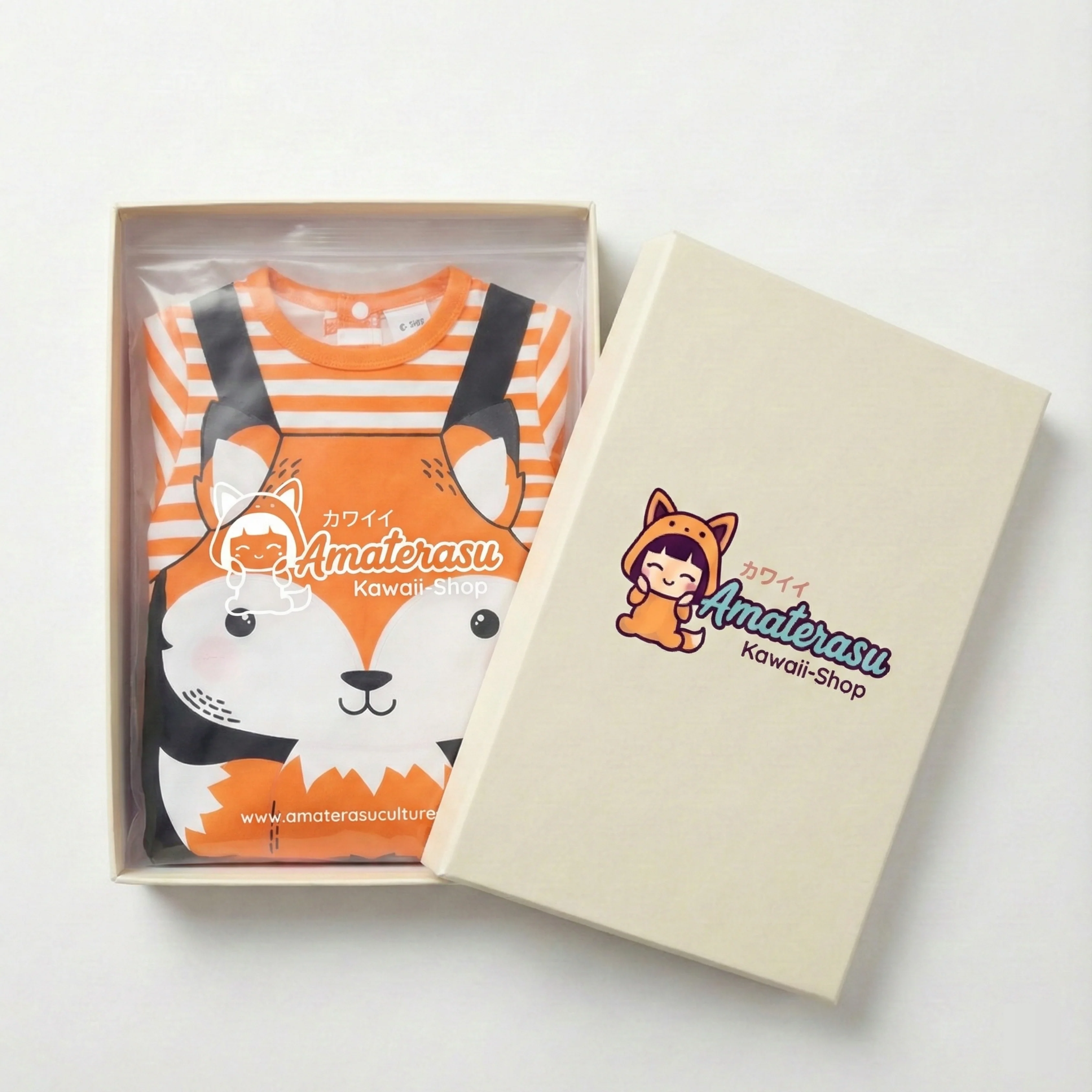 AMA™ Little Fox Kids Onesie - Image 4