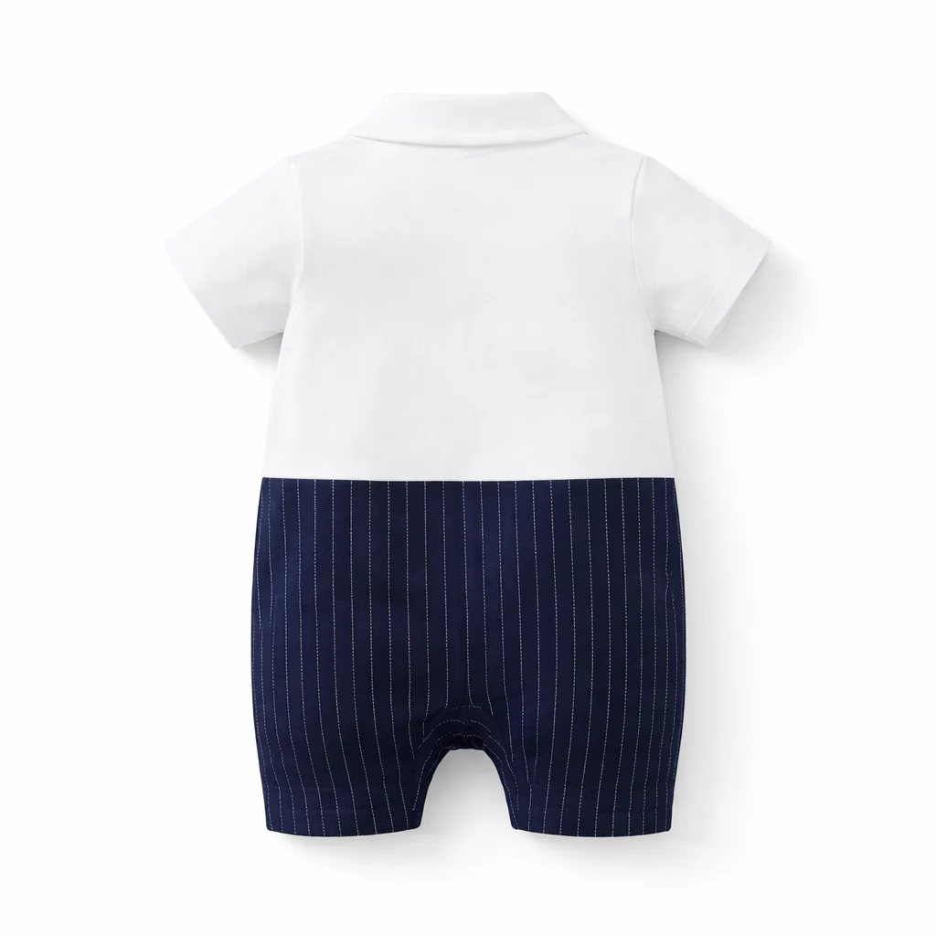 AMA™ Little Gentleman Bowtie Kids Onesie - Image 6