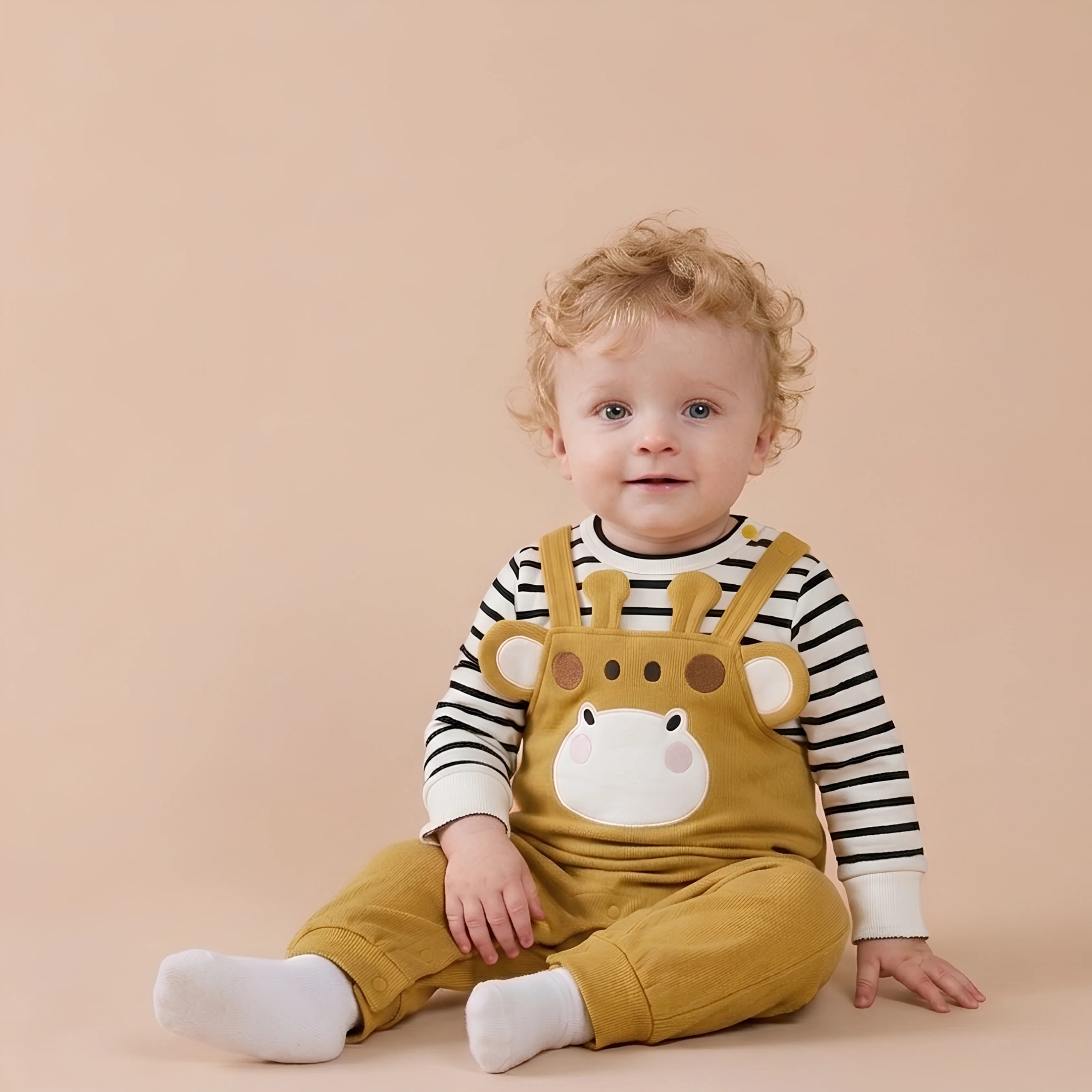 AMA™ Little Giraffe Charm Kids Onesie - Image 2