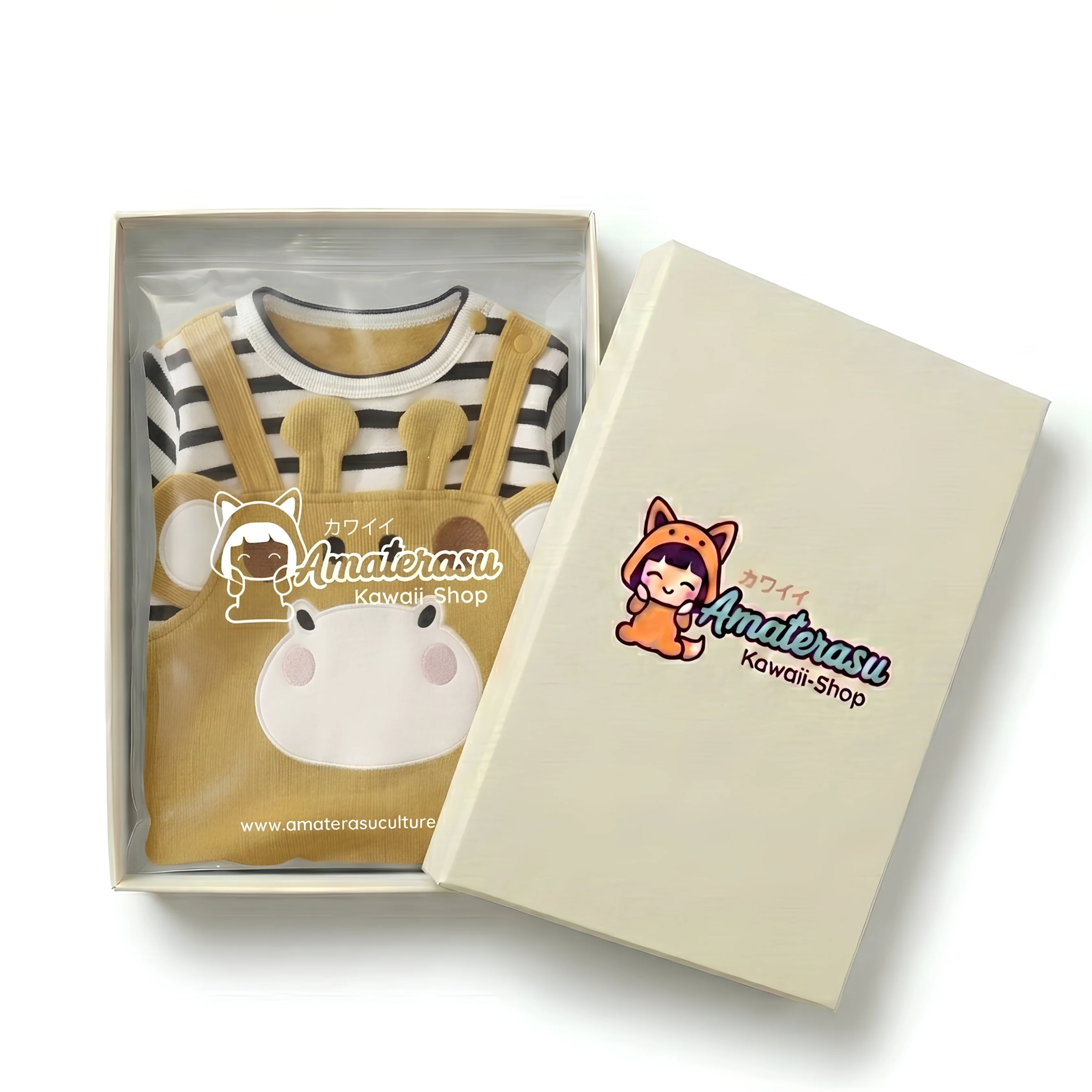 AMA™ Little Giraffe Charm Kids Onesie - Image 3