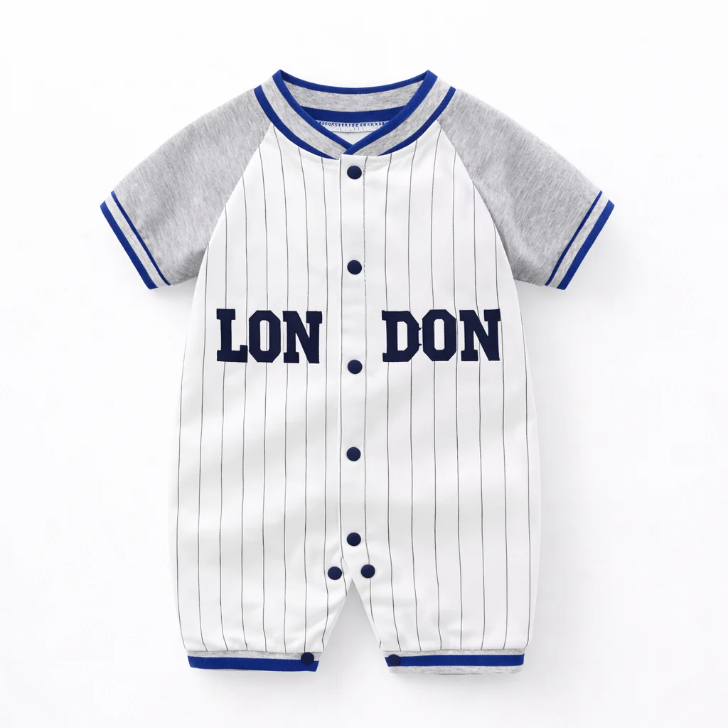 AMA™ Little London Slugger Kids Onesie - Image 5