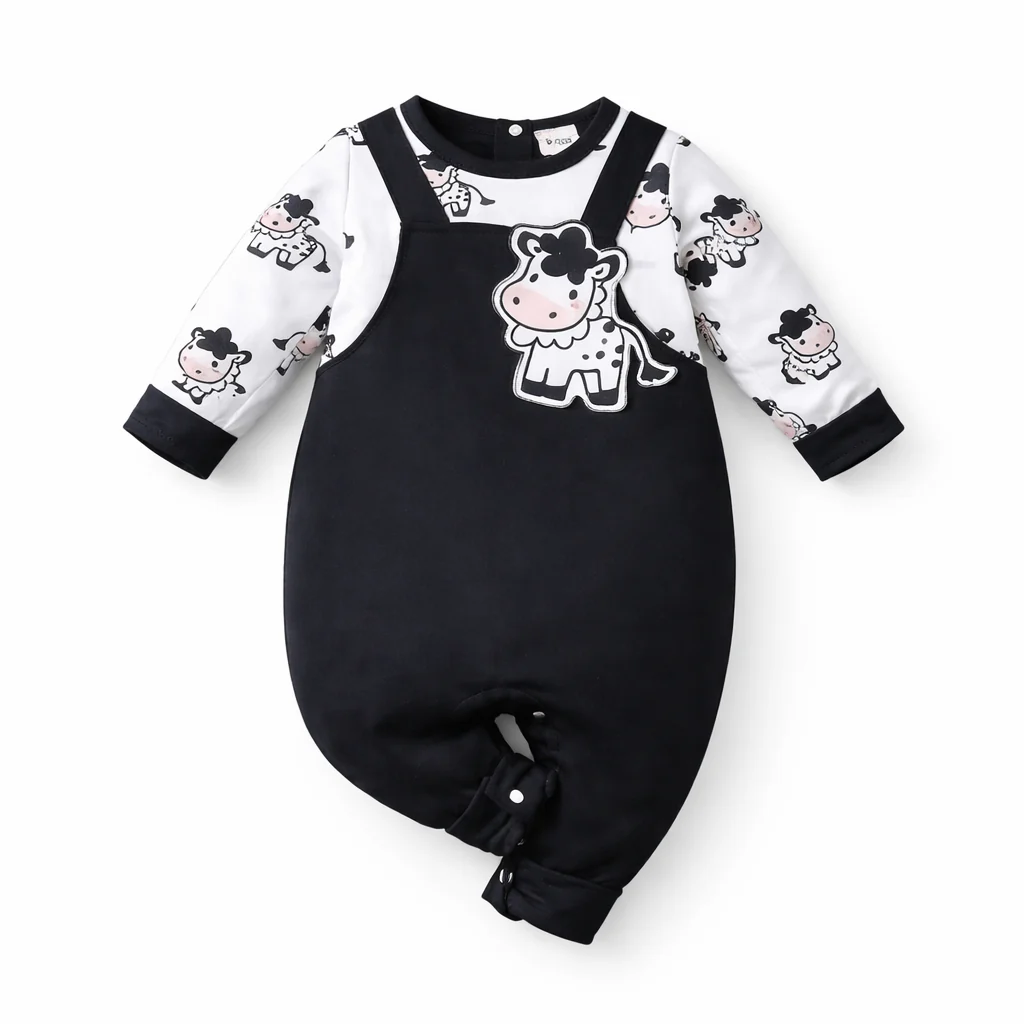 AMA™ Little Moo Cow Kids Onesie - Image 5