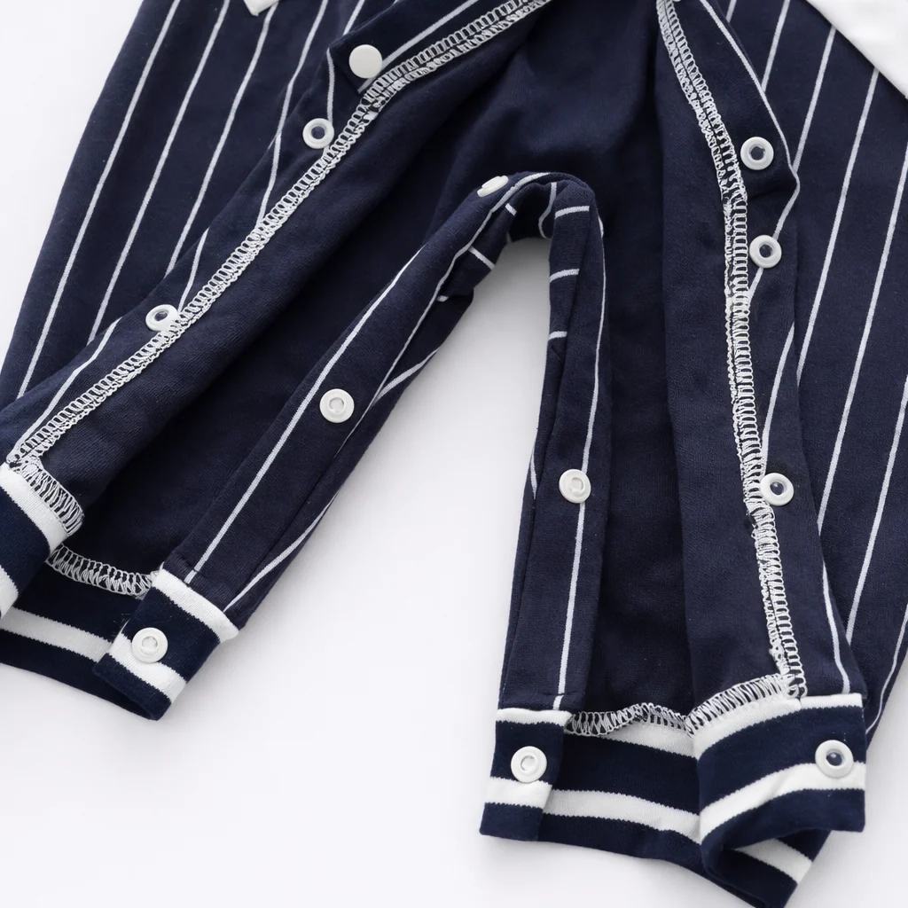 AMA™ Little MVP Pinstripe Kids Onesie - Image 8