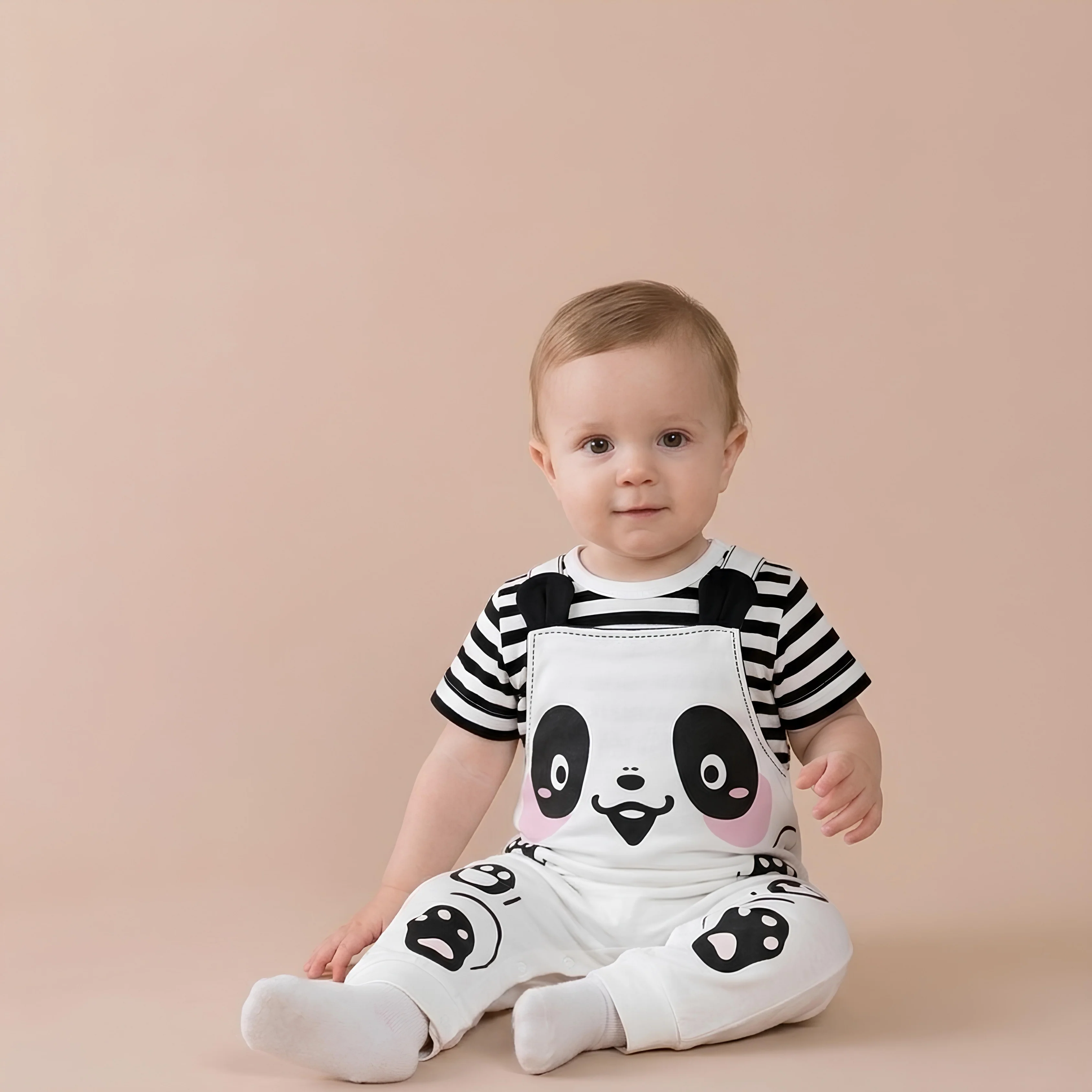 AMA™ Little Panda Kids Onesie - Image 2