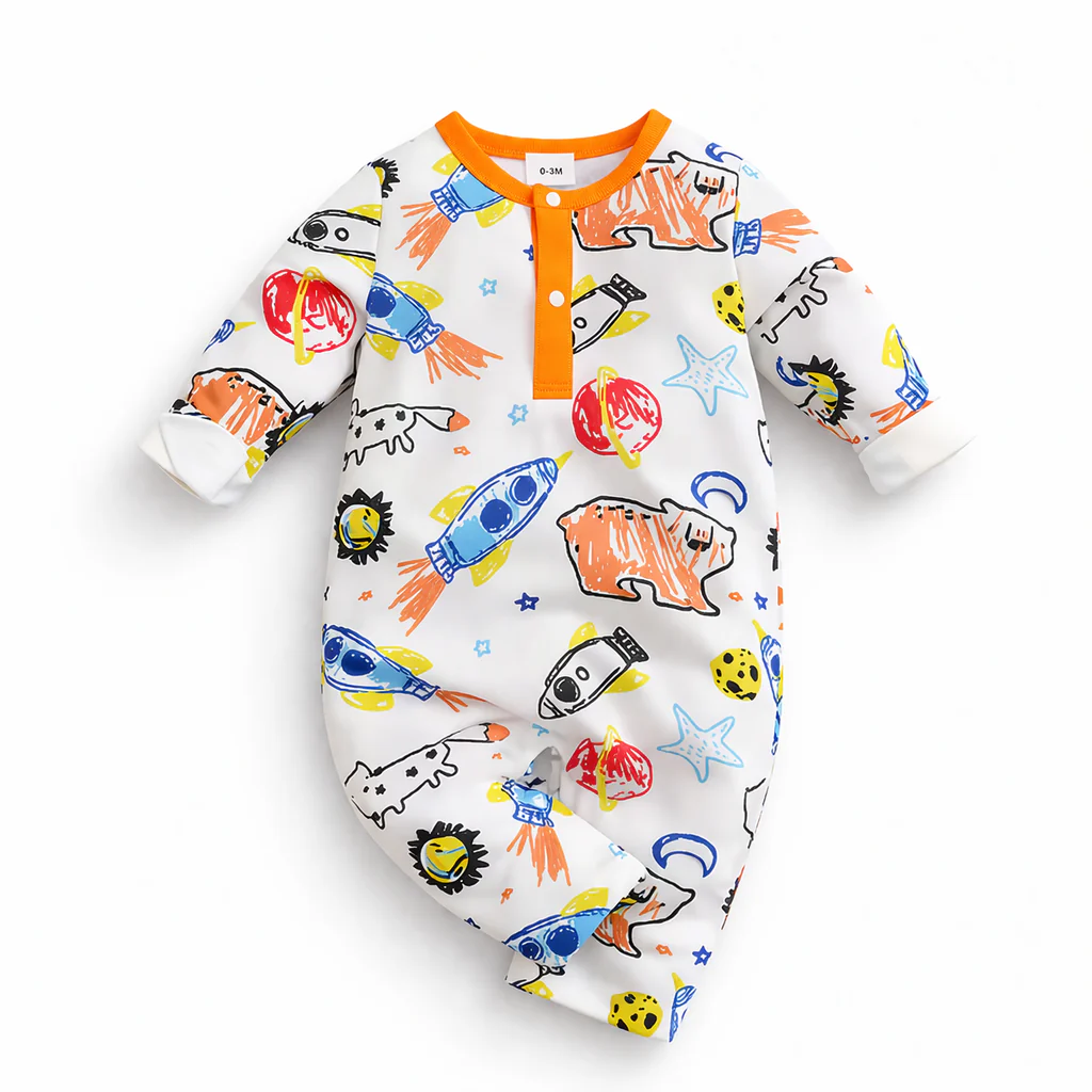 AMA™ Little Rocket Kids Onesie - Image 5
