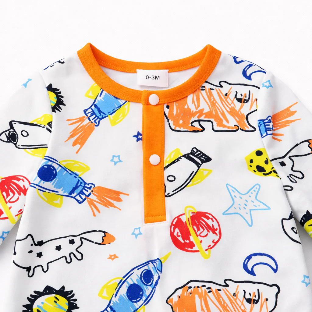 AMA™ Little Rocket Kids Onesie - Image 8