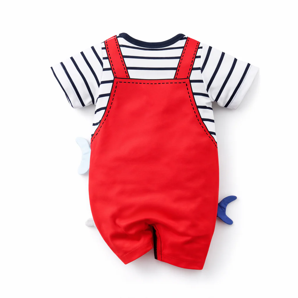 AMA™ Little Shark Diver Kids Onesie - Image 6
