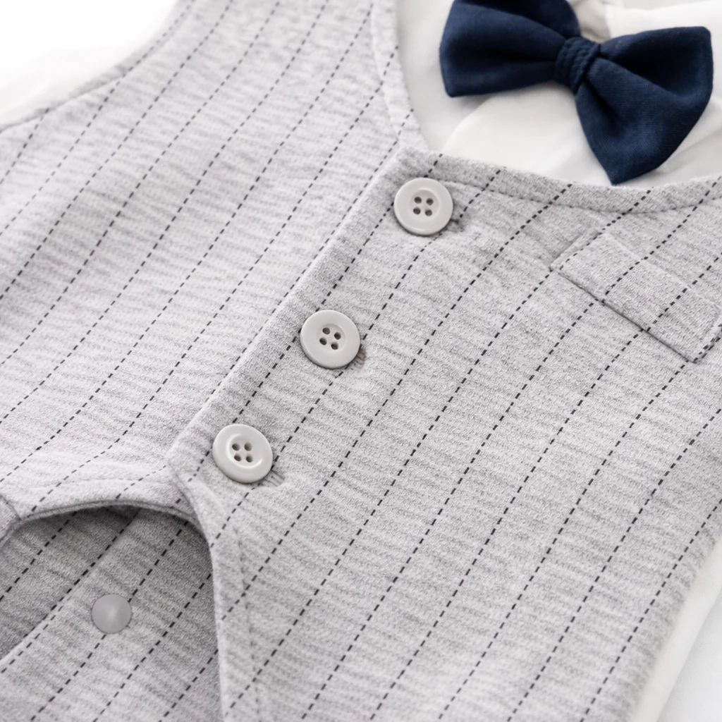 AMA™ Little Silver Gentleman Kids Onesie - Image 8