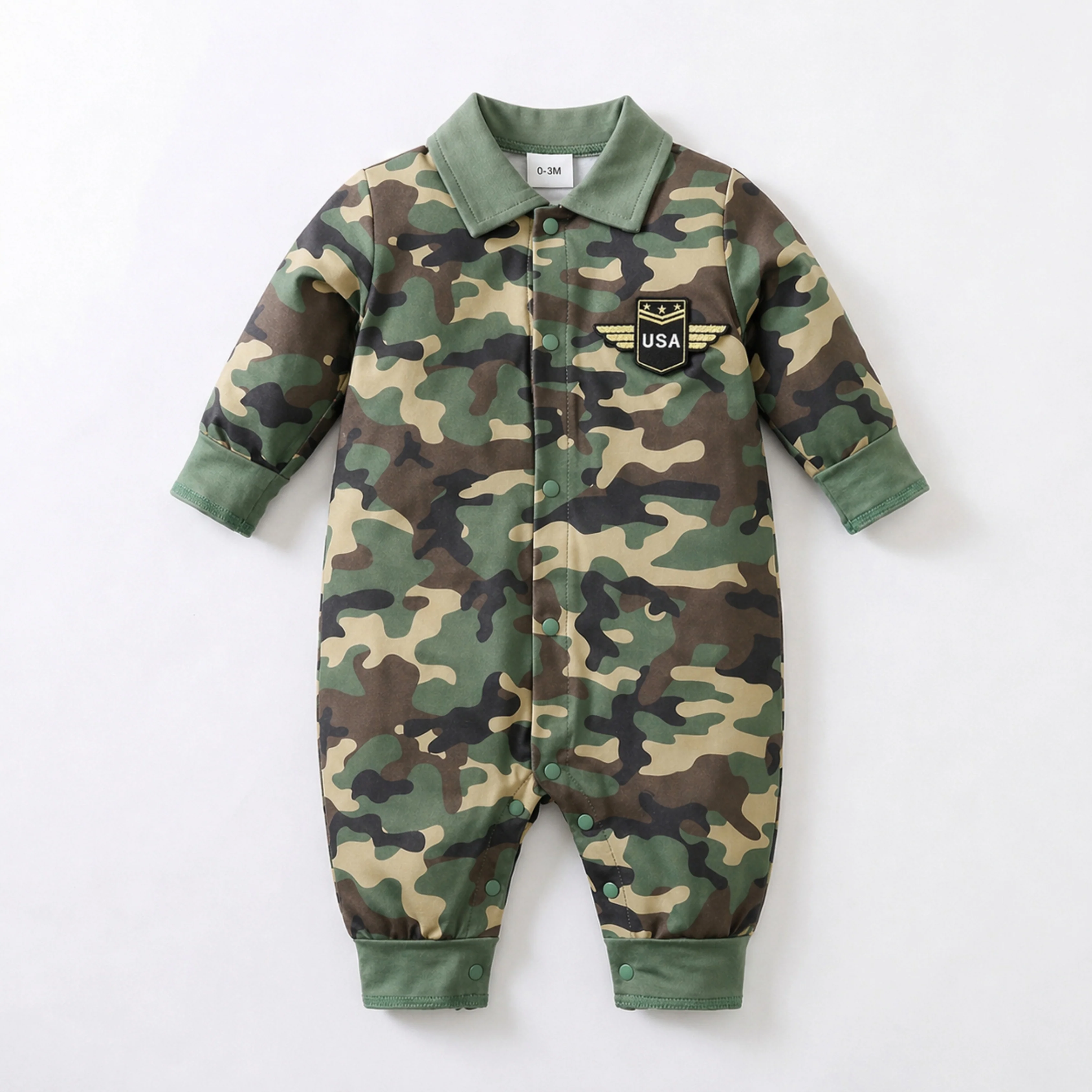 AMA™ Little Soldier Kids Onesie - Image 5