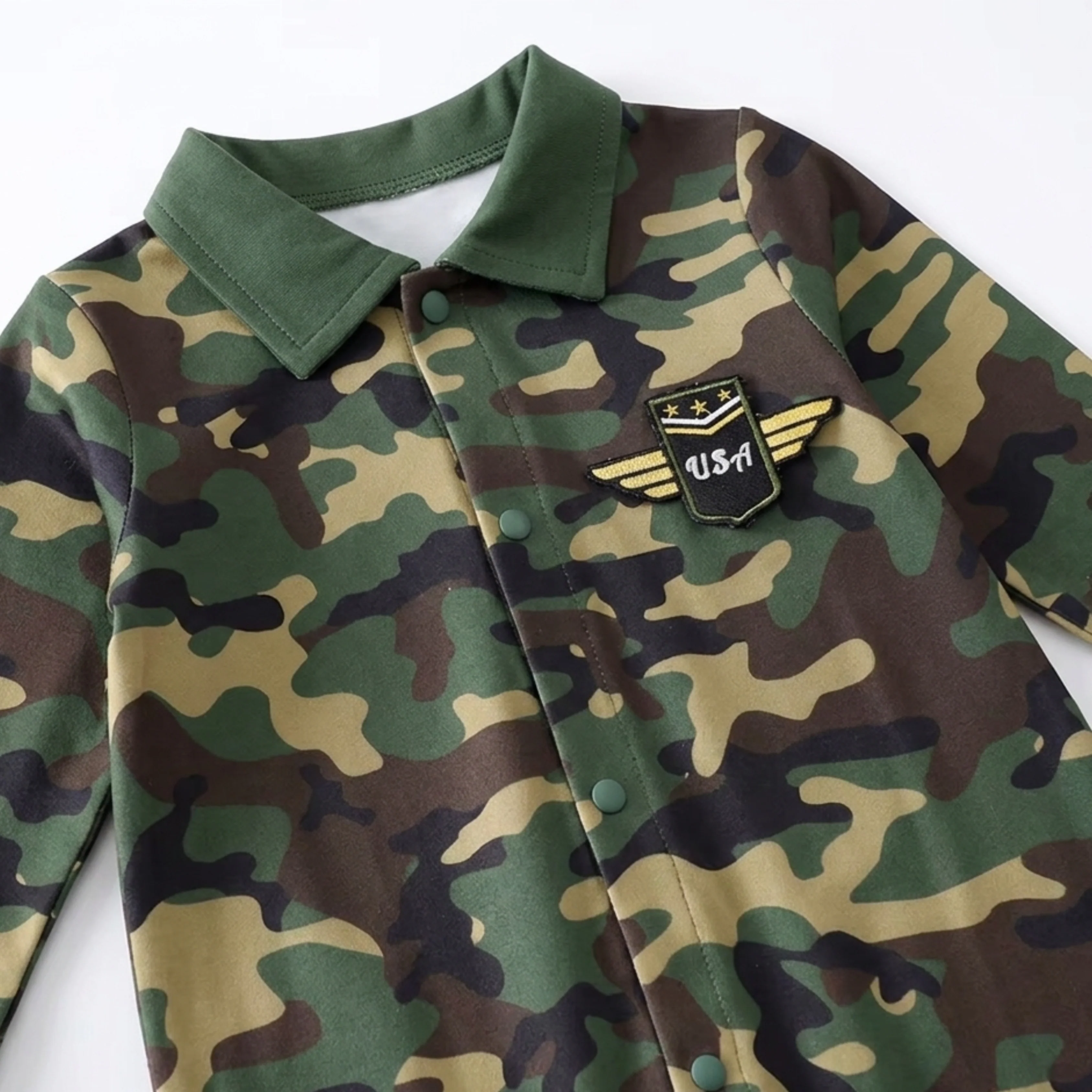 AMA™ Little Soldier Kids Onesie - Image 8