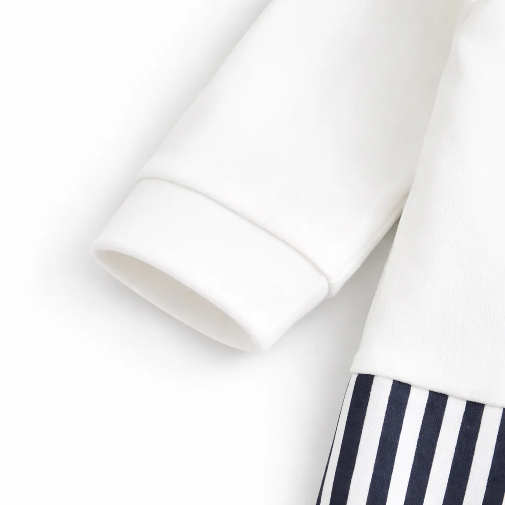 AMA™ Little Stripe Gentleman Kids Onesie - Image 9