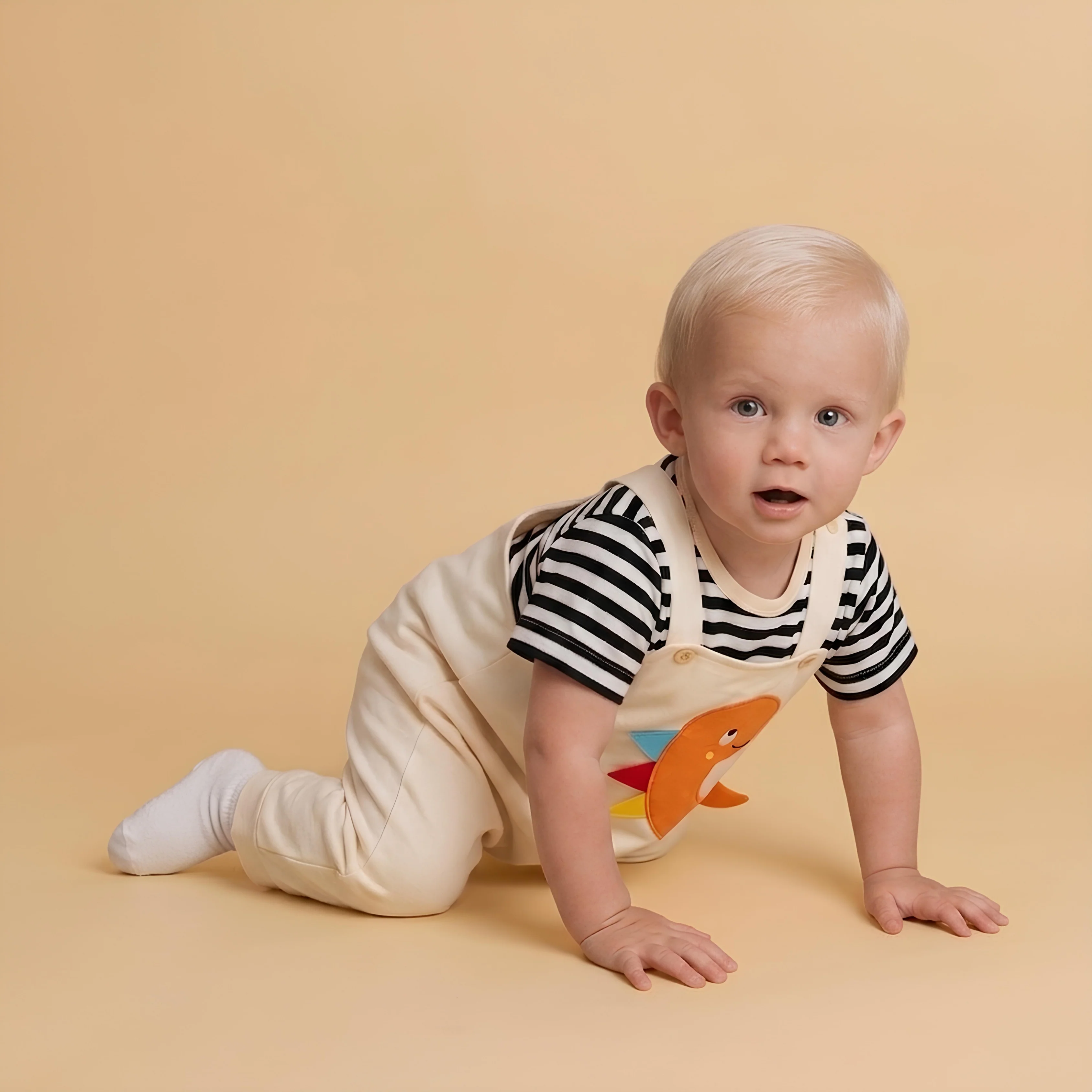 AMA™ Little Sunny Dino Kids Onesie - Image 2