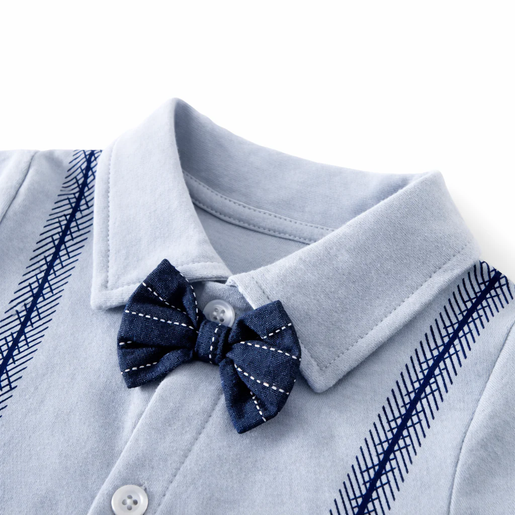 AMA™ Little Suspenders Gentleman Kids Onesie - Image 7