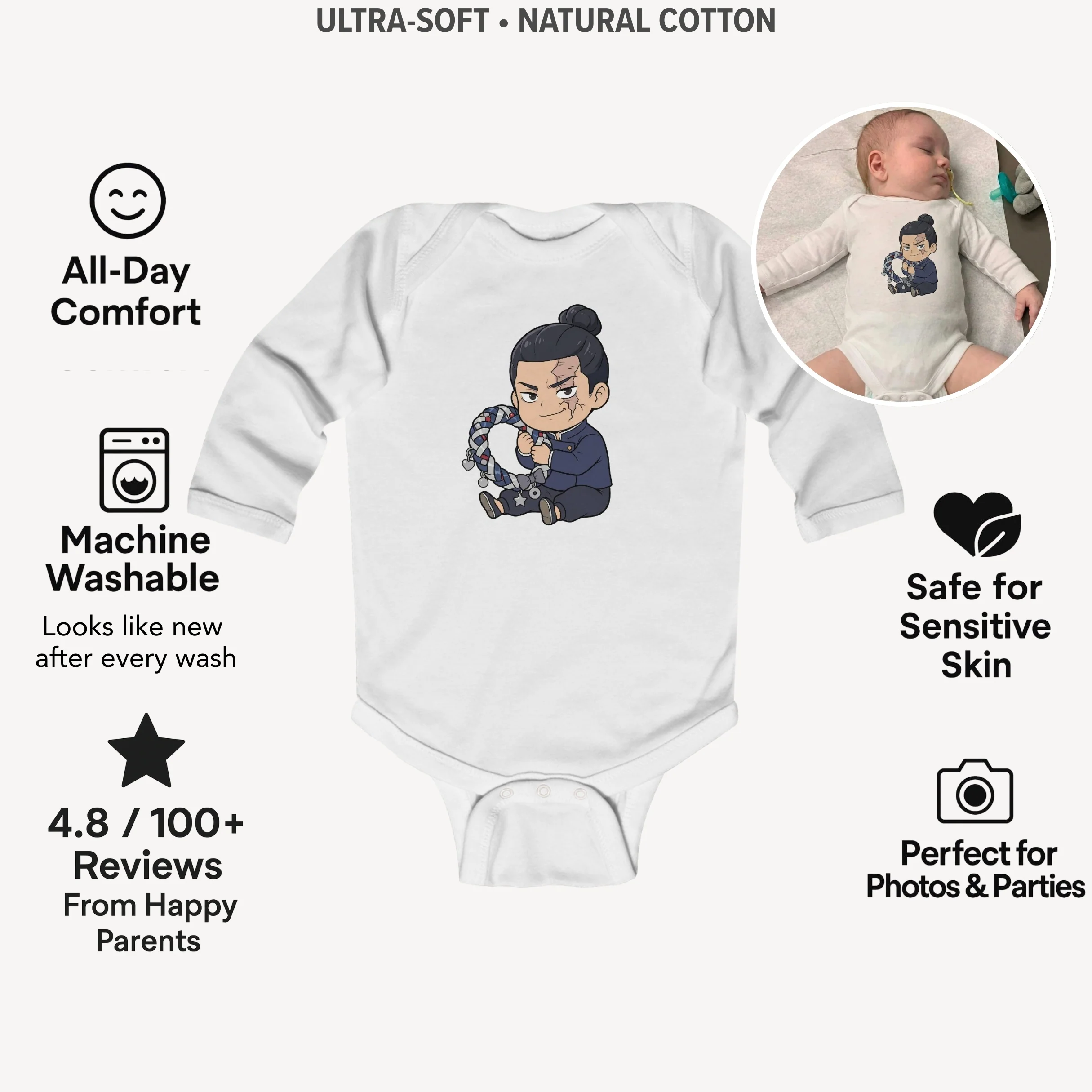 AMA™ Little Todo Kids Bodysuit - Image 3