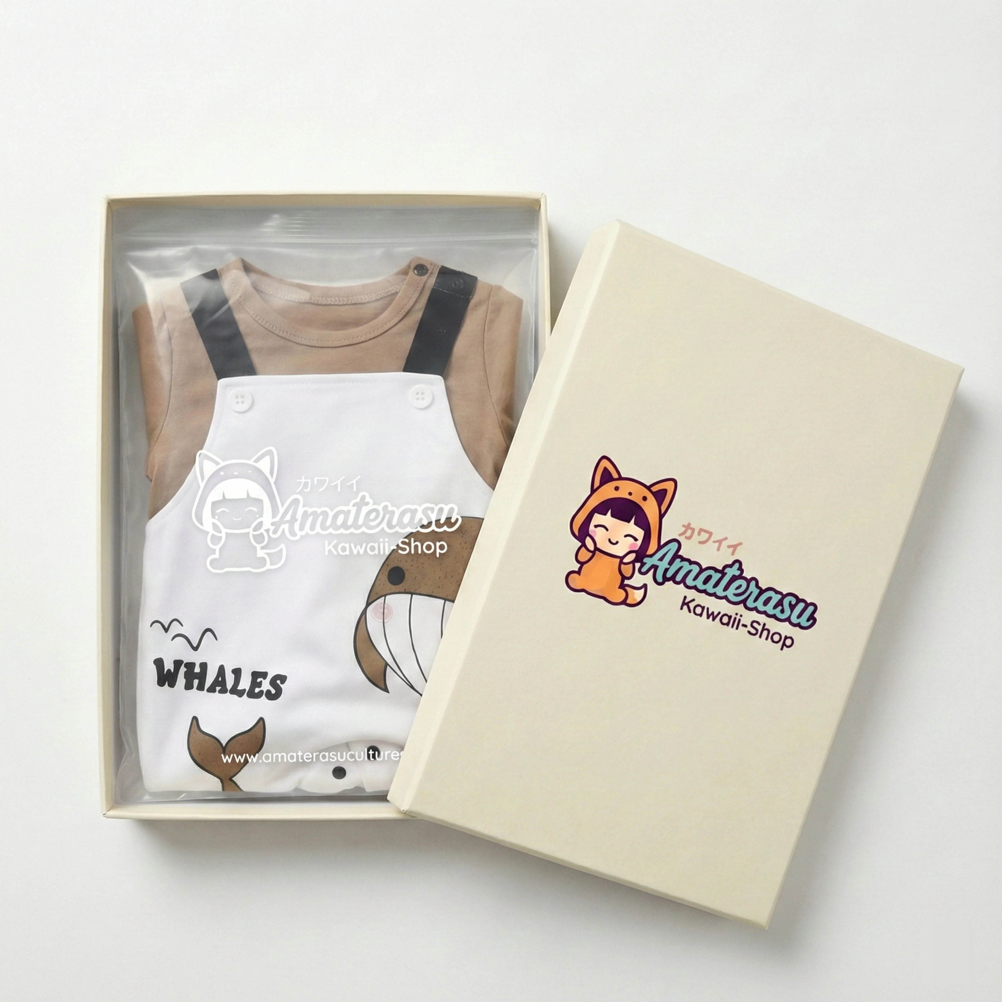 AMA™ Little Whale Kids Onesie - Image 4