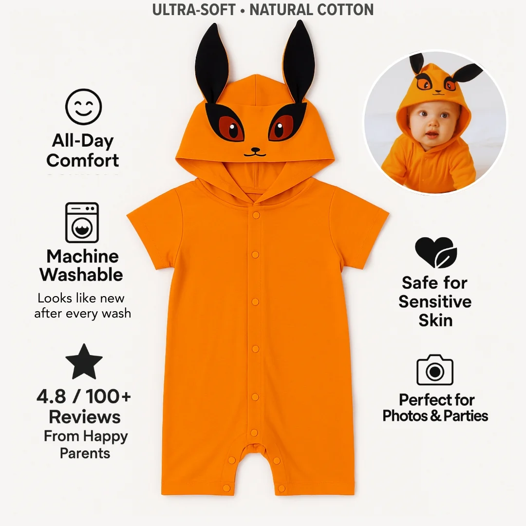 AMA™ Little Kurama Kids Onesie - Image 3