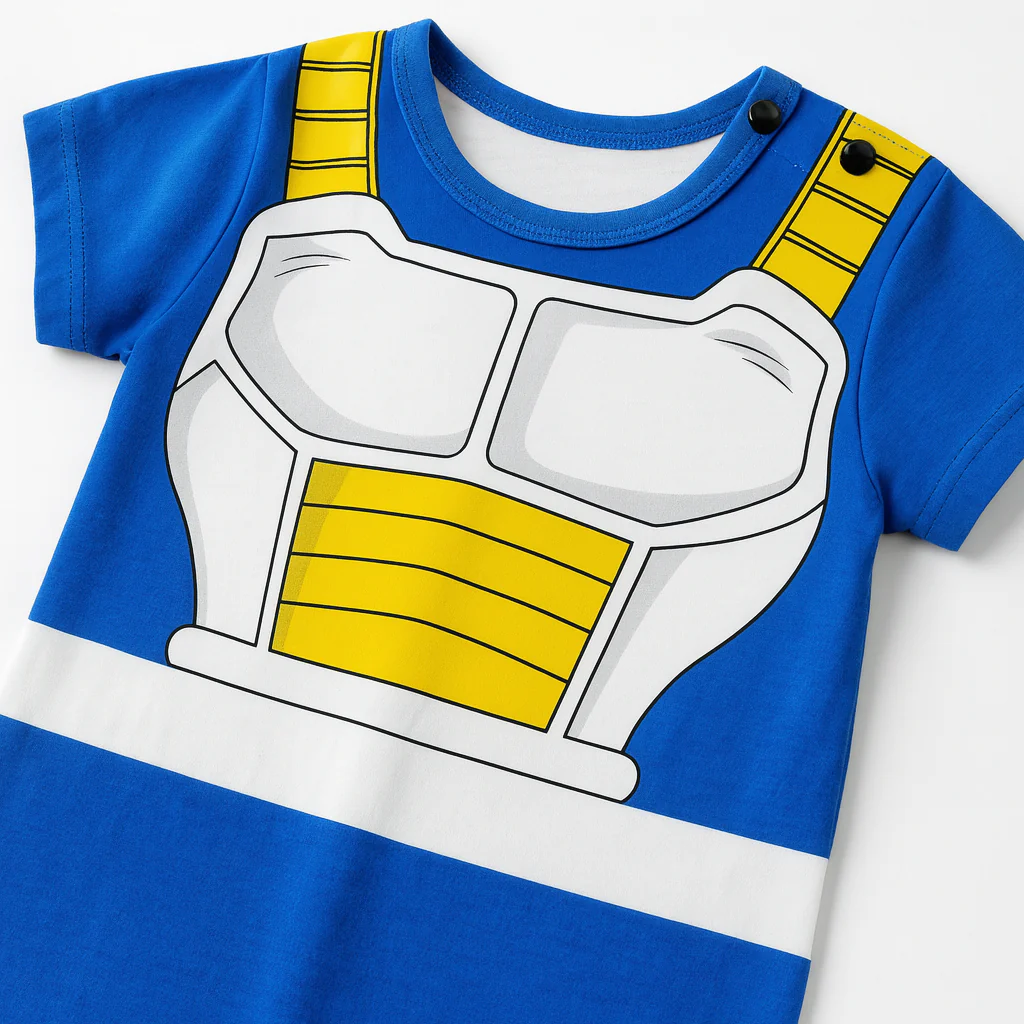 AMA™ Little Vegeta Kids Onesie - Image 8