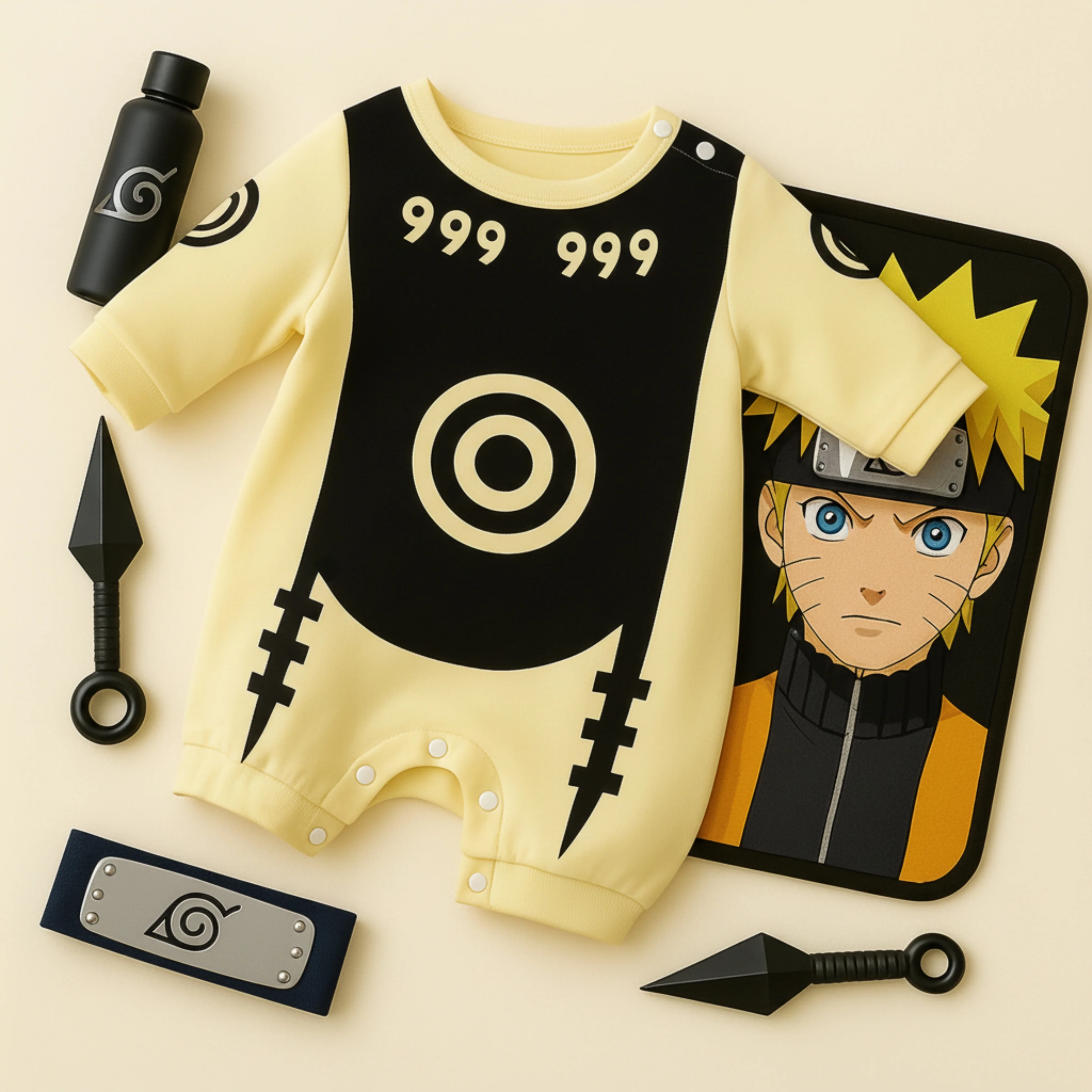 AMA™ Little Naruto Kids Onesie